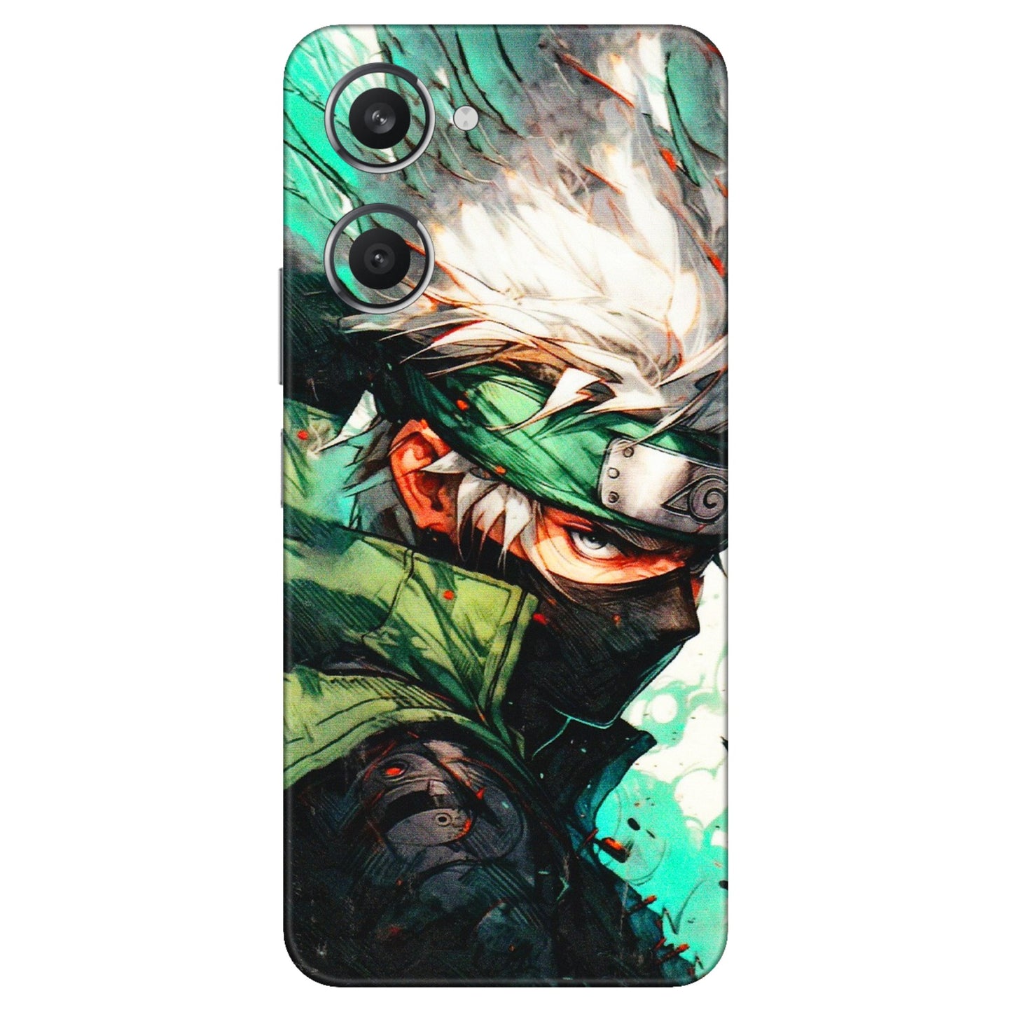 VIVO Y Series Phone Skins (All Models) - Kakashi Side Profile - 3D Embossed Finish (L-249) Vivo Y28S (5G)
