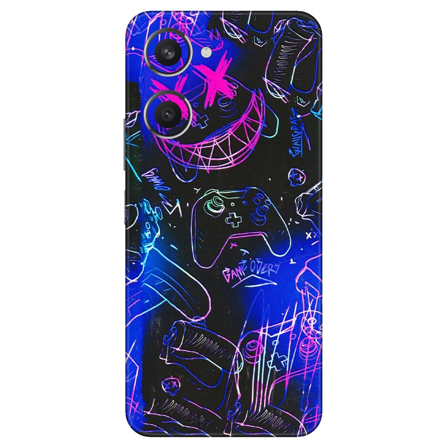 VIVO Y Series Phone Skins (All Models) - Gamers Paradise - 3D Embossed Finish (L-258) Vivo Y28S (5G)