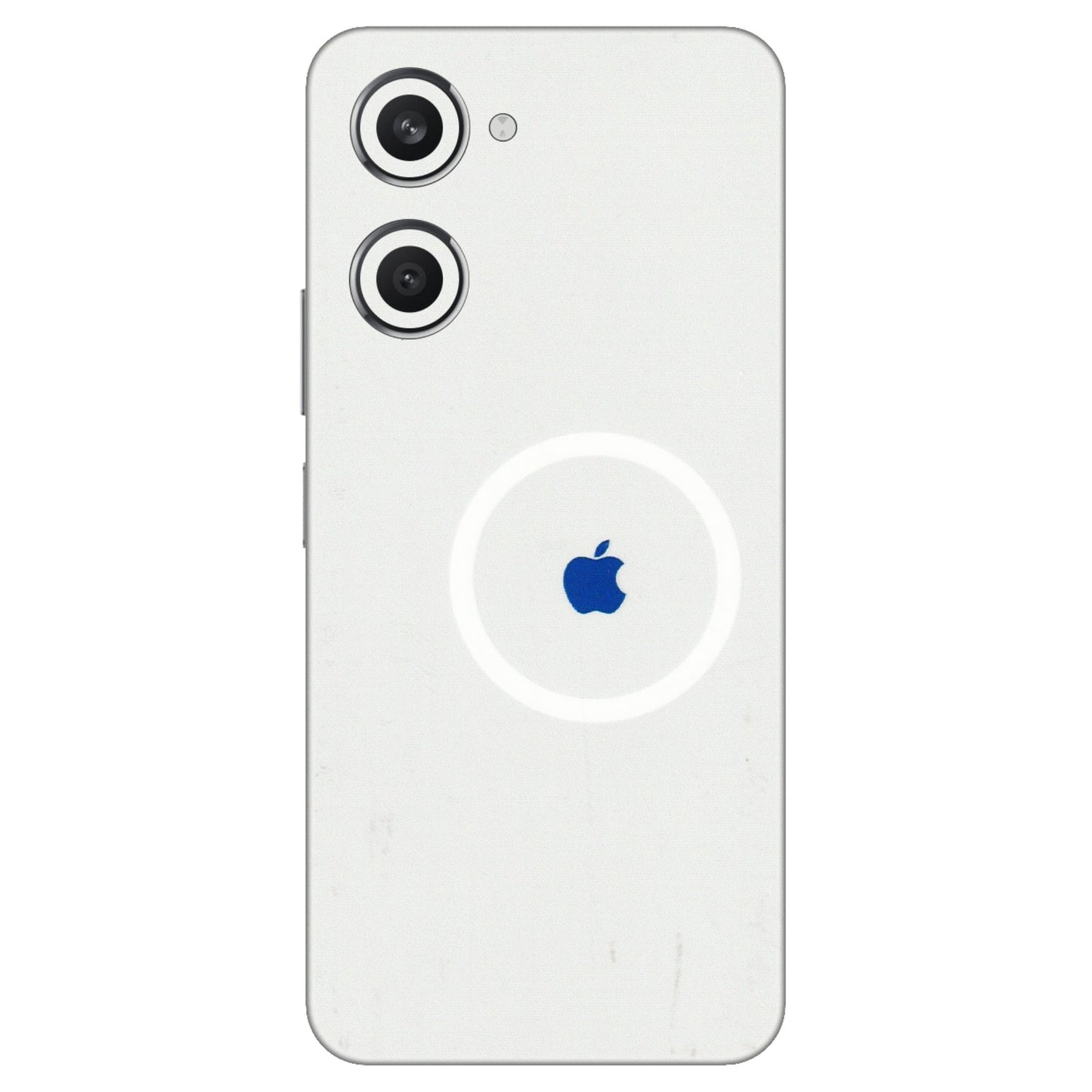 VIVO Y Series Phone Skins (All Models) - iPhone Magsafe Logo - 3D Embossed Finish (L-320) Vivo Y28S (5G)