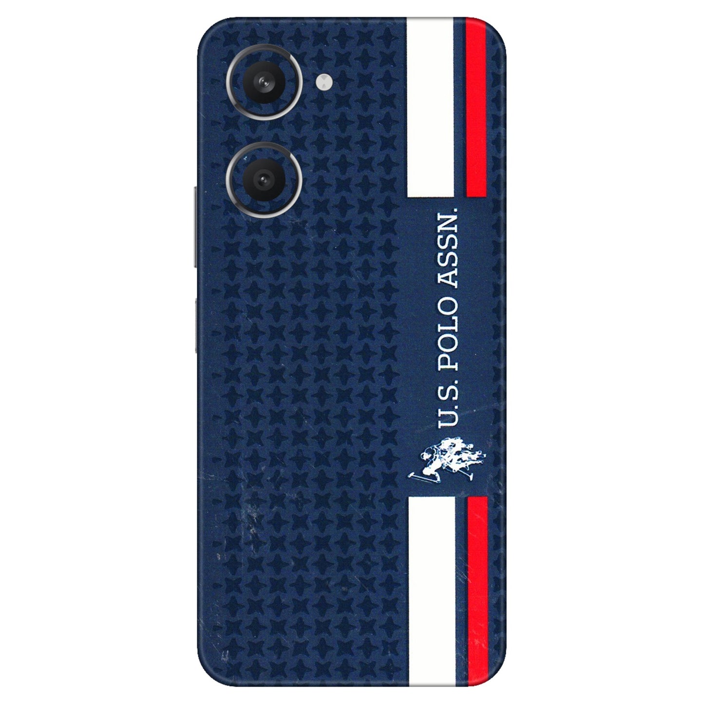 VIVO Y Series Phone Skins (All Models) - US POLO Designer Brand - 3D Embossed Finish (L-65) Vivo Y28S (5G)