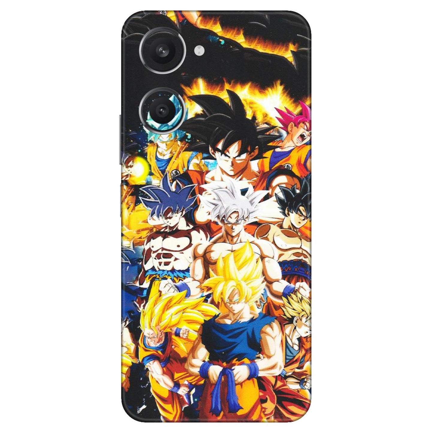 VIVO Y Series Phone Skins (All Models) - Ultimate Dragon Ball Z - Matte Finish (M-100) Vivo Y28S (5G)