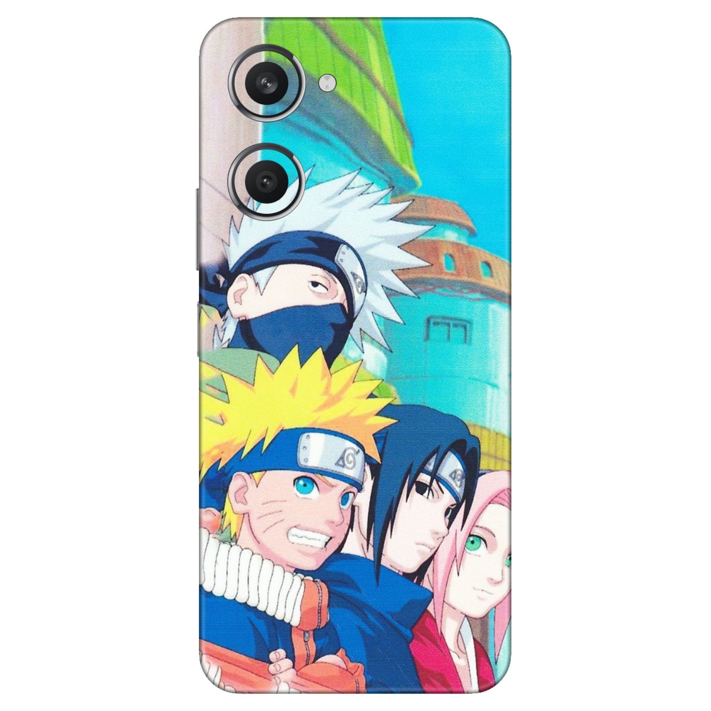 VIVO Y Series Phone Skins (All Models) - Team Minato And Kakashi - Matte Finish (M-101) Vivo Y28S (5G)