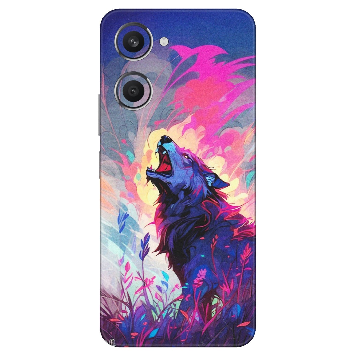 VIVO Y Series Phone Skins (All Models) - New Wild Wolf Abstract - Matte Finish (M-125) Vivo Y28S (5G)