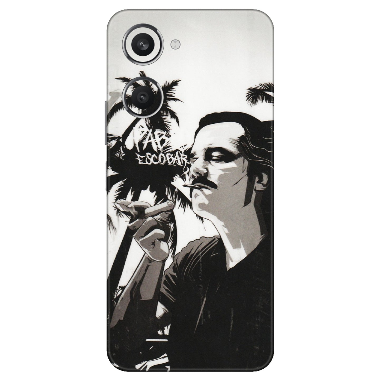 VIVO Y Series Phone Skins (All Models) - Pab Escobar - Transparent Finish (T-05) Vivo Y28S (5G)