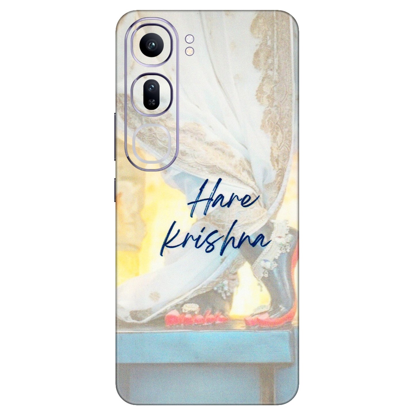 VIVO Y Series Phone Skins (All Models) - Hare Krishna - 3D Embossed Finish (L-03) Vivo Y300 (5G)