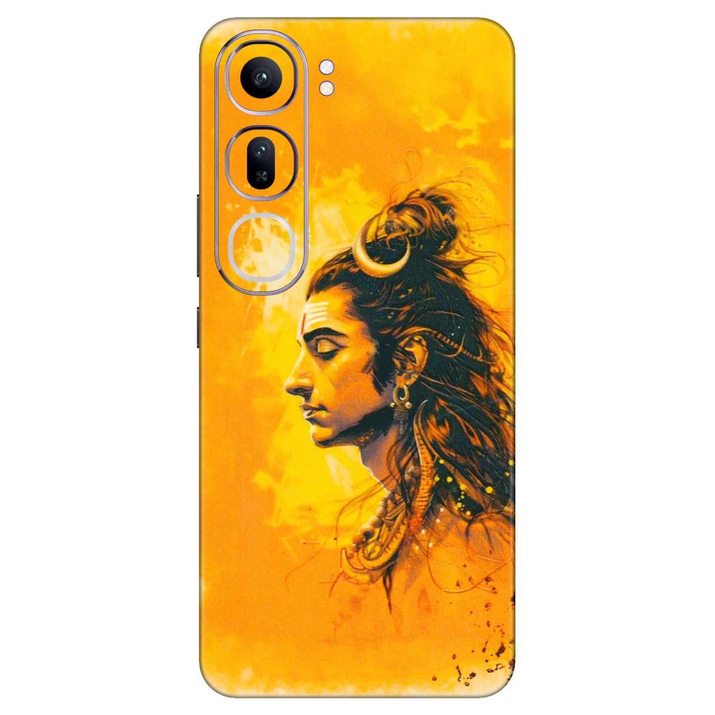 VIVO Y Series Phone Skins (All Models) - Shiv Shakti - 3D Embossed Finish (L-14) Vivo Y300 (5G)