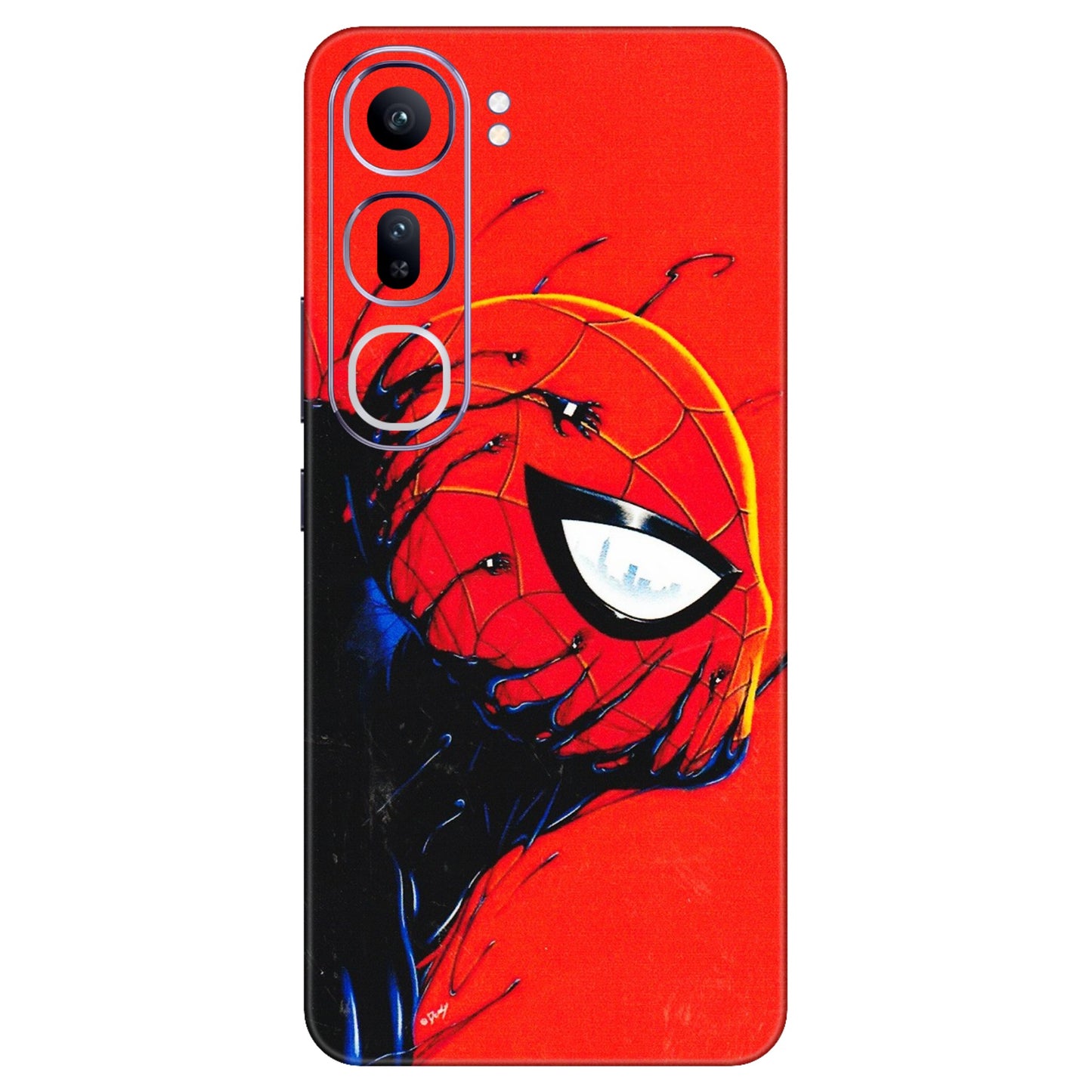 VIVO Y Series Phone Skins (All Models) - Spiderman Face Venom - 3D Embossed Finish (L-165) Vivo Y300 (5G)