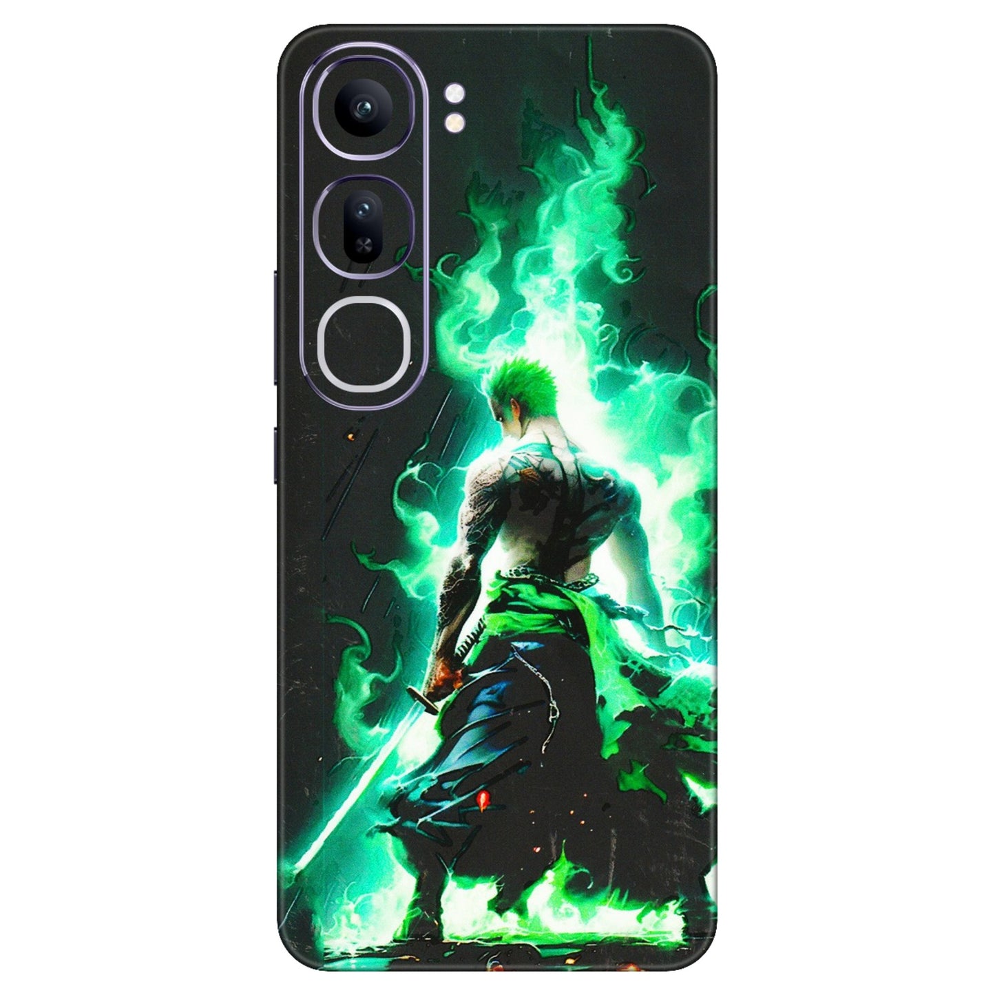 VIVO Y Series Phone Skins (All Models) - Zoro Sword - 3D Embossed Finish (L-241) Vivo Y300 (5G)