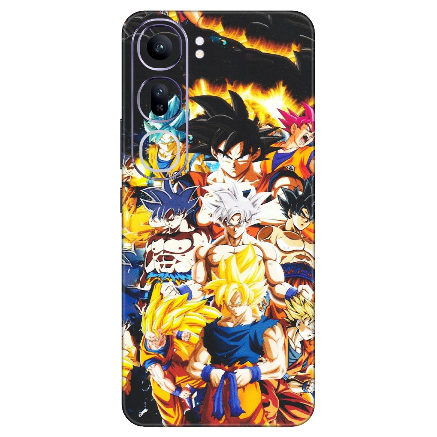 VIVO Y Series Phone Skins (All Models) - Ultimate Dragon Ball Z - Matte Finish (M-100) Vivo Y300 (5G)