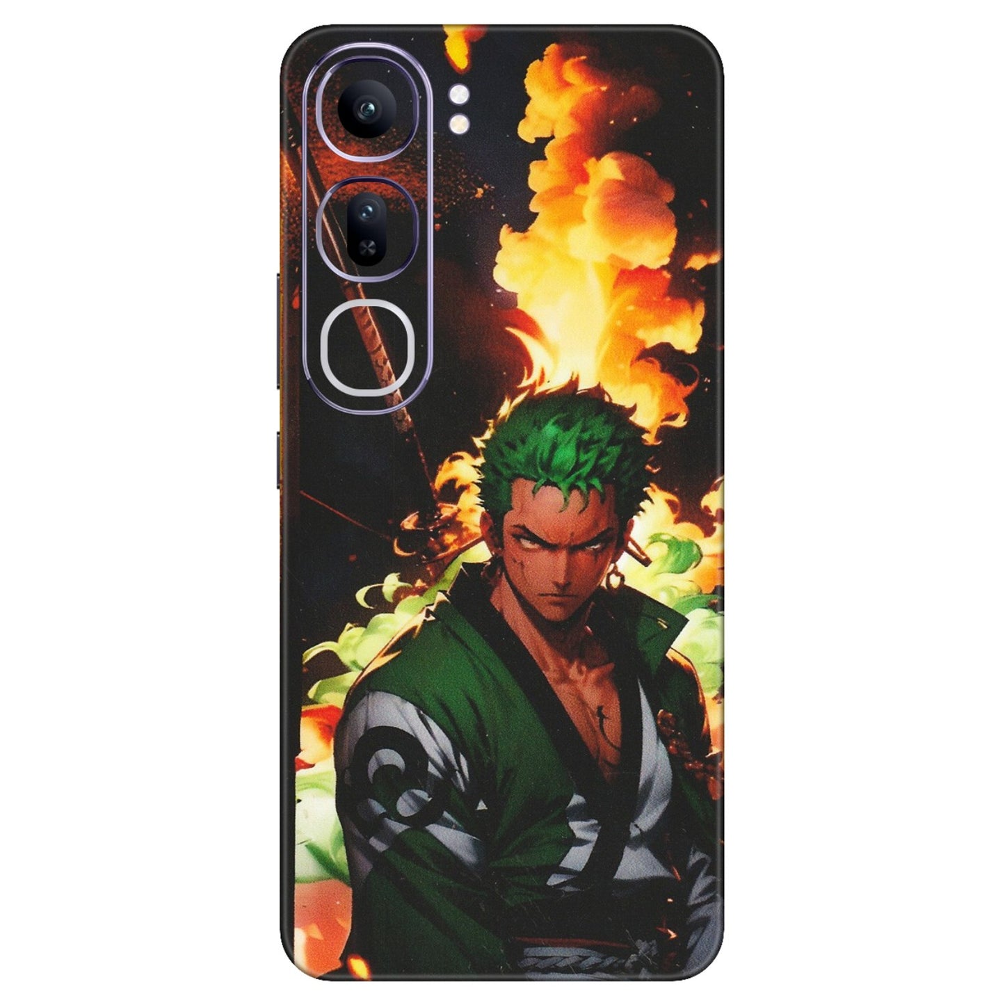 VIVO Y Series Phone Skins (All Models) - Roronoa Zoro - Matte Finish (M-102) Vivo Y300 (5G)