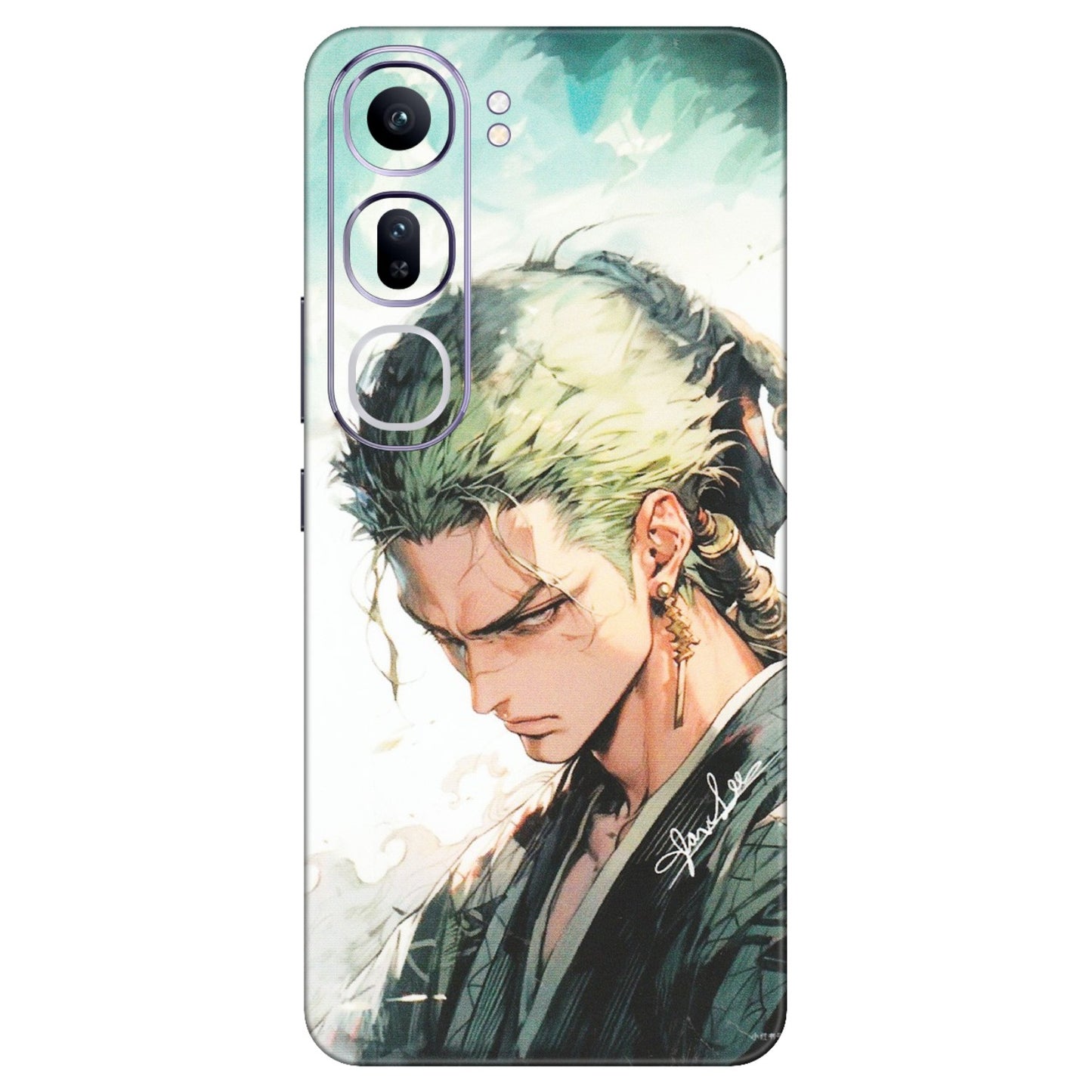 VIVO Y Series Phone Skins (All Models) - Pirate Hunter One Piece Anime - Matte Finish (M-157) Vivo Y300 (5G)