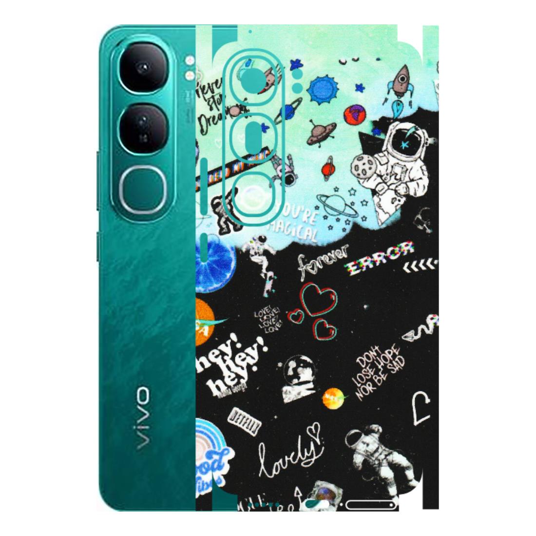 VIVO Y Series Phone Skins (All Models) - Living In A Space Dream - Matte Finish (M-46) Vivo Y300 (5G)