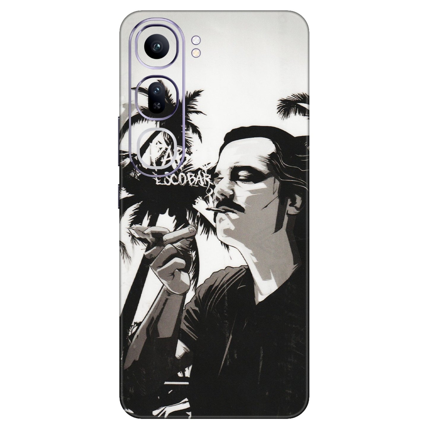 VIVO Y Series Phone Skins (All Models) - Pab Escobar - Transparent Finish (T-05) Vivo Y300 (5G)
