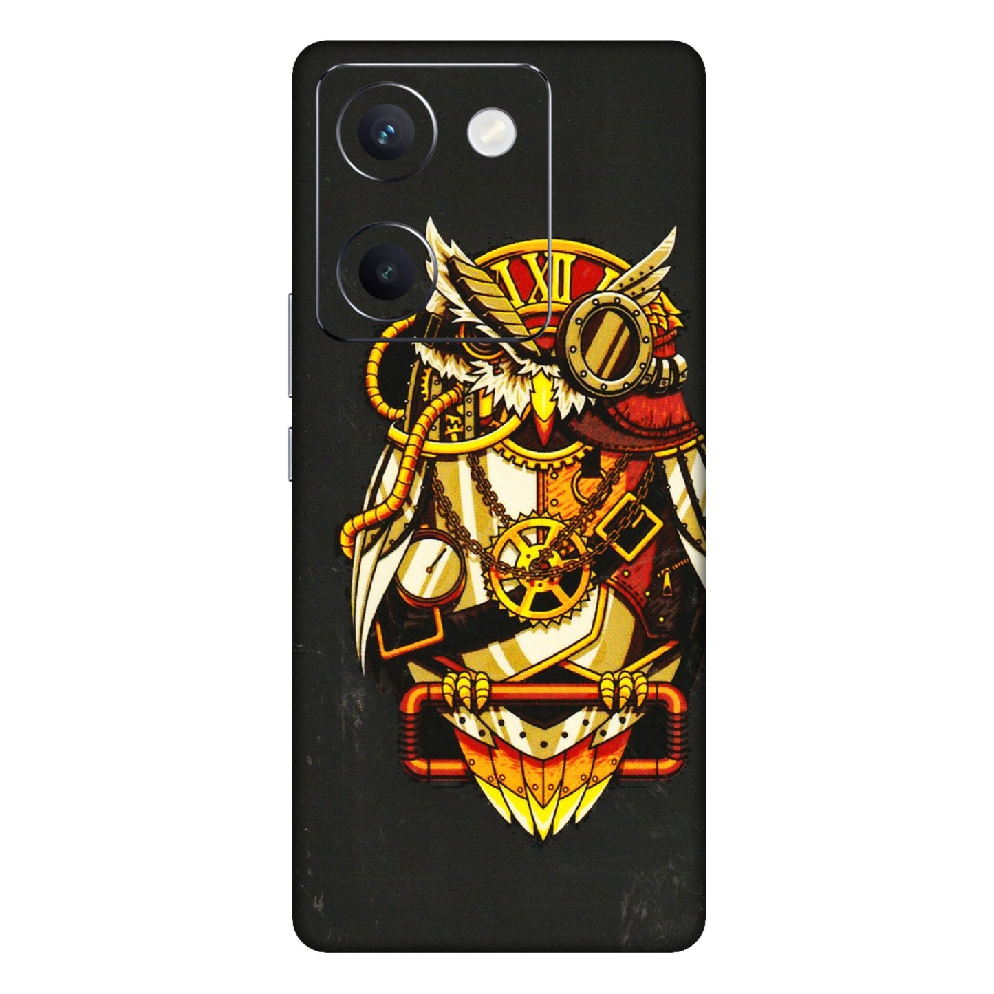 VIVO Y Series Phone Skins (All Models) - Classy Smart Owl - 3D Embossed Finish (L-144) Vivo Y300 Plus (5G)
