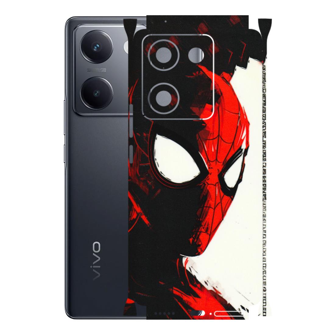 VIVO Y Series Phone Skins (All Models) - Spiderman Killer Face - 3D Embossed Finish (L-17) Vivo Y300 Plus (5G)