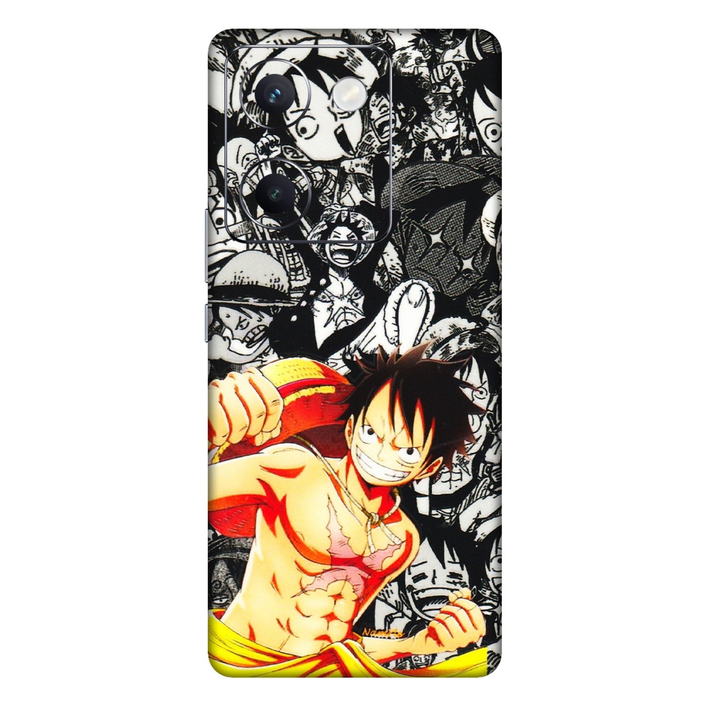 VIVO Y Series Phone Skins (All Models) - Anime Comics Games Doodles - 3D Embossed Finish (L-27) Vivo Y300 Plus (5G)