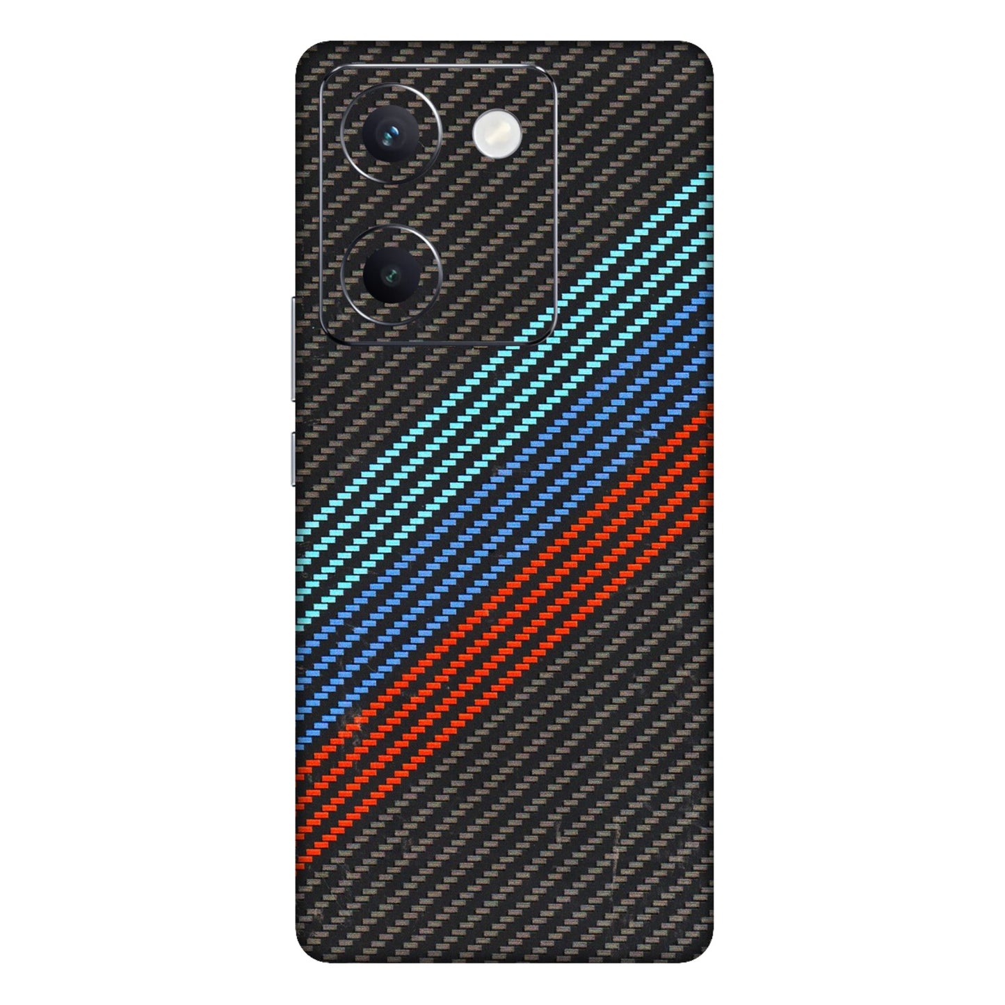VIVO Y Series Phone Skins (All Models) - Carbon BM - 3D Embossed Finish (L-302) Vivo Y300 Plus (5G)