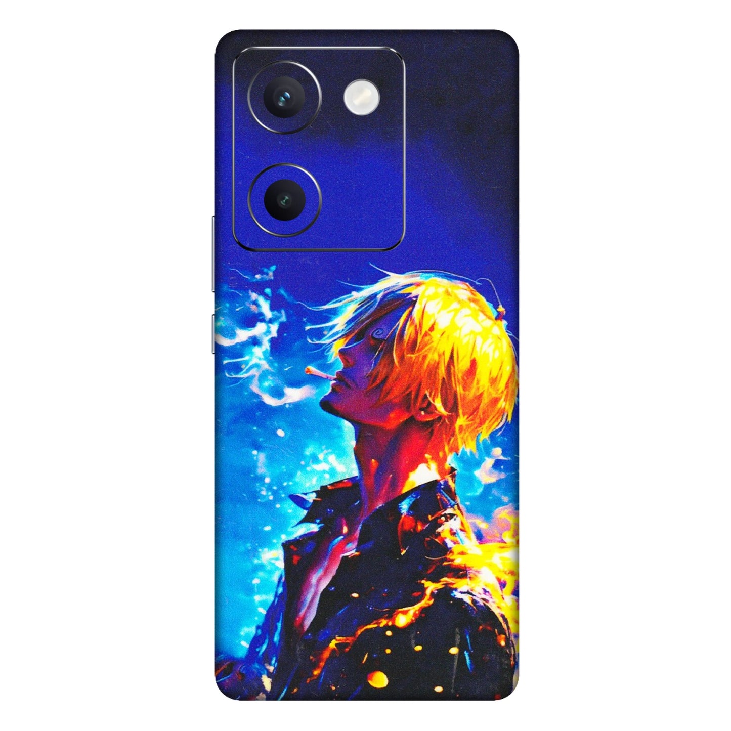 VIVO Y Series Phone Skins (All Models) - Sanji Vinsmoke One Piece - 3D Embossed Finish (L-319) Vivo Y300 Plus (5G)