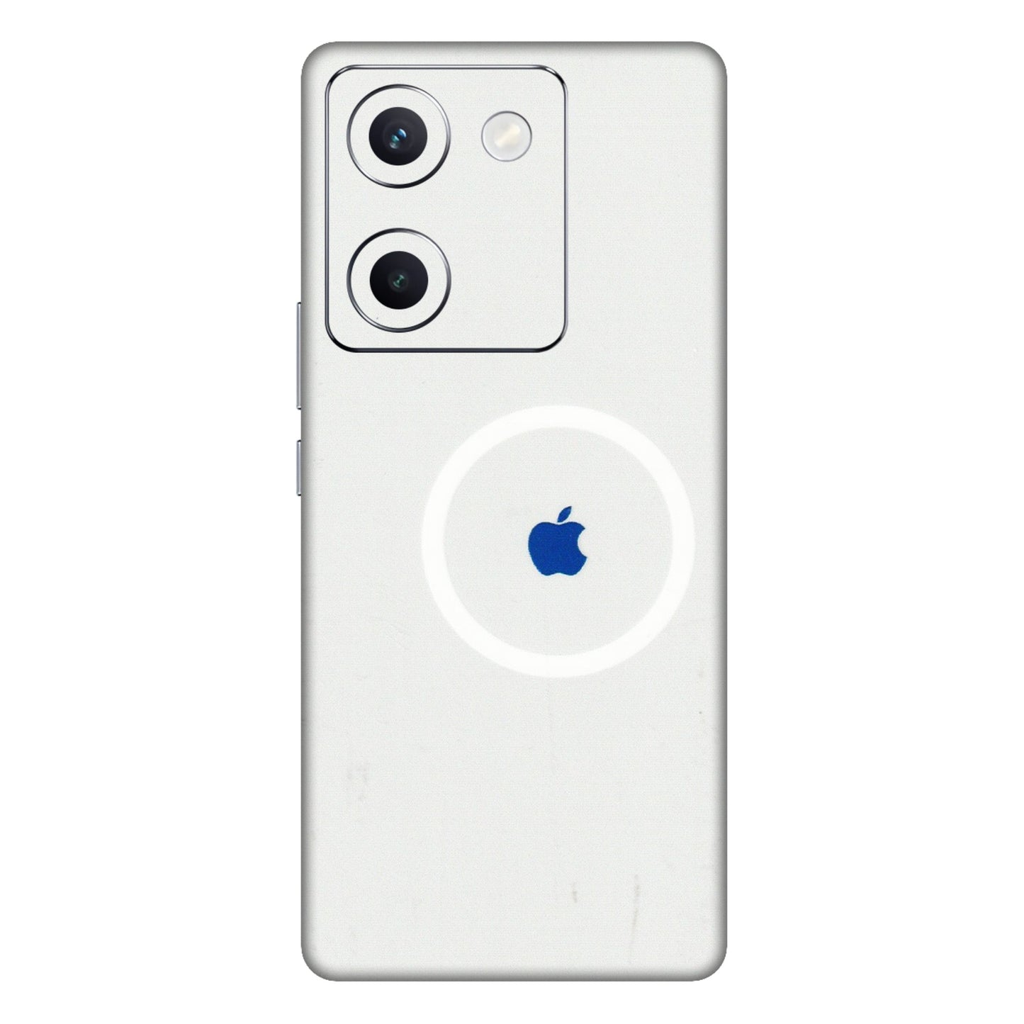 VIVO Y Series Phone Skins (All Models) - iPhone Magsafe Logo - 3D Embossed Finish (L-320) Vivo Y300 Plus (5G)