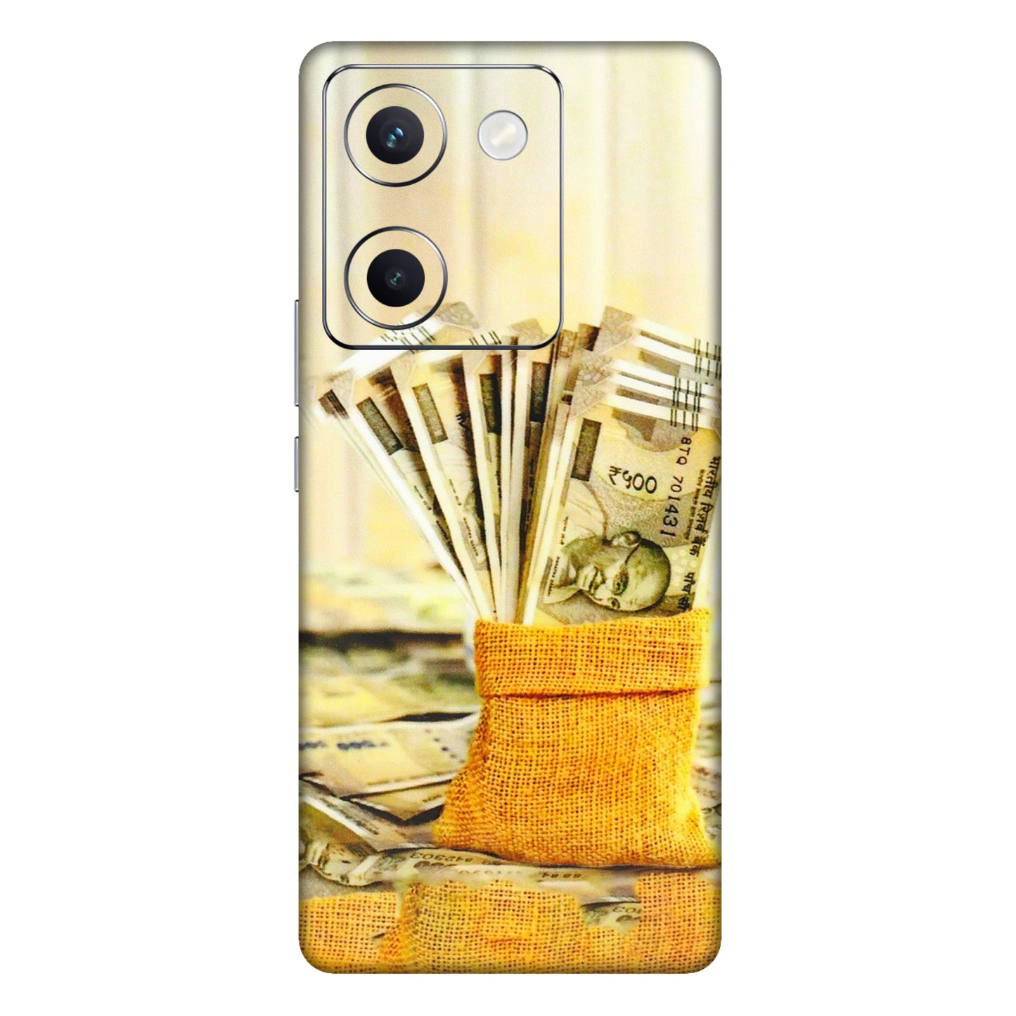 VIVO Y Series Phone Skins (All Models) - Show Me The Money - 3D Embossed Finish (L-52) Vivo Y300 Plus (5G)