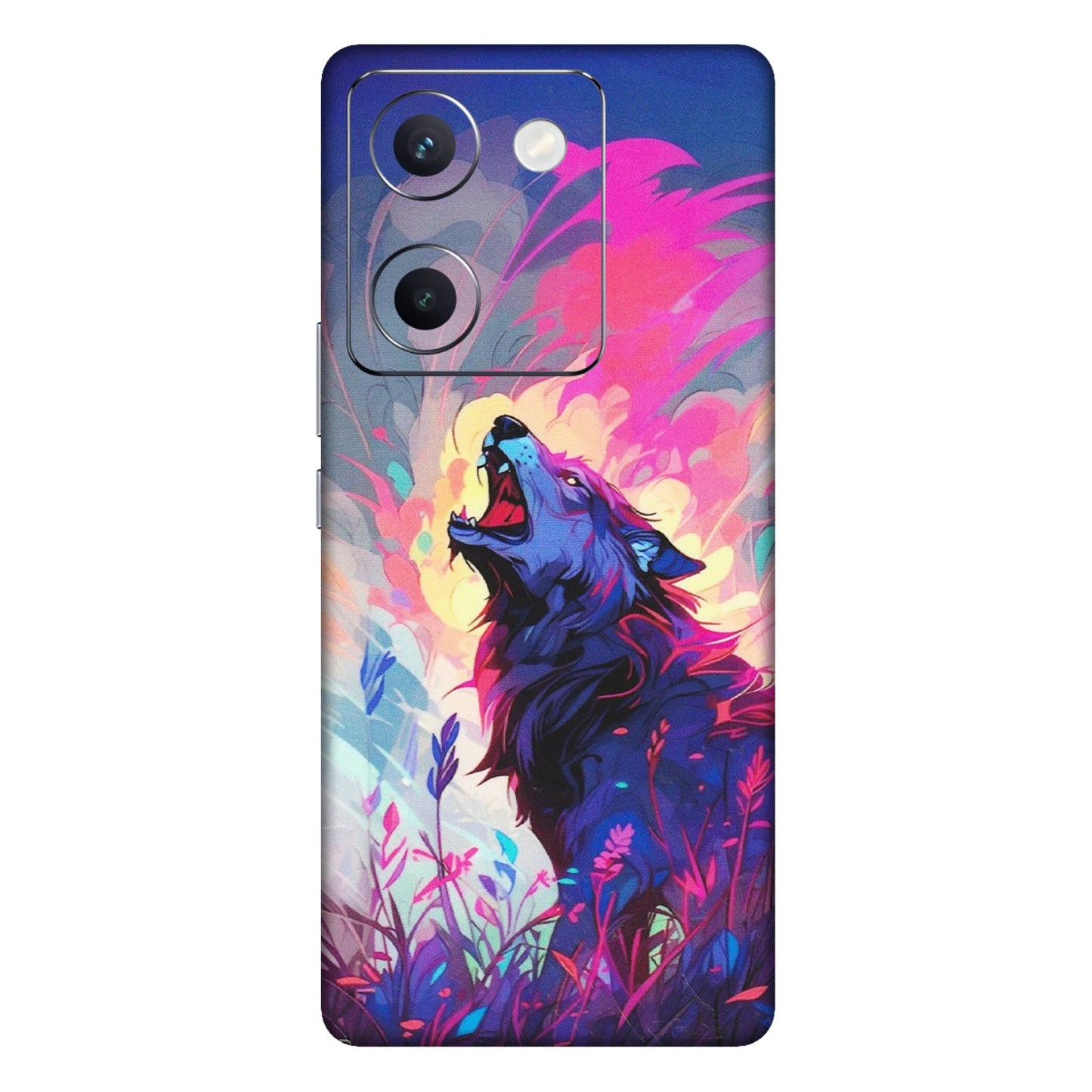 VIVO Y Series Phone Skins (All Models) - New Wild Wolf Abstract - Matte Finish (M-125) Vivo Y300 Plus (5G)