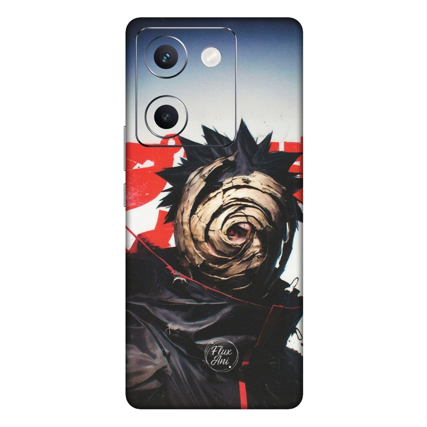 VIVO Y Series Phone Skins (All Models) - Obito Uchiha Cool Anime - Matte Finish (M-134) Vivo Y300 Plus (5G)