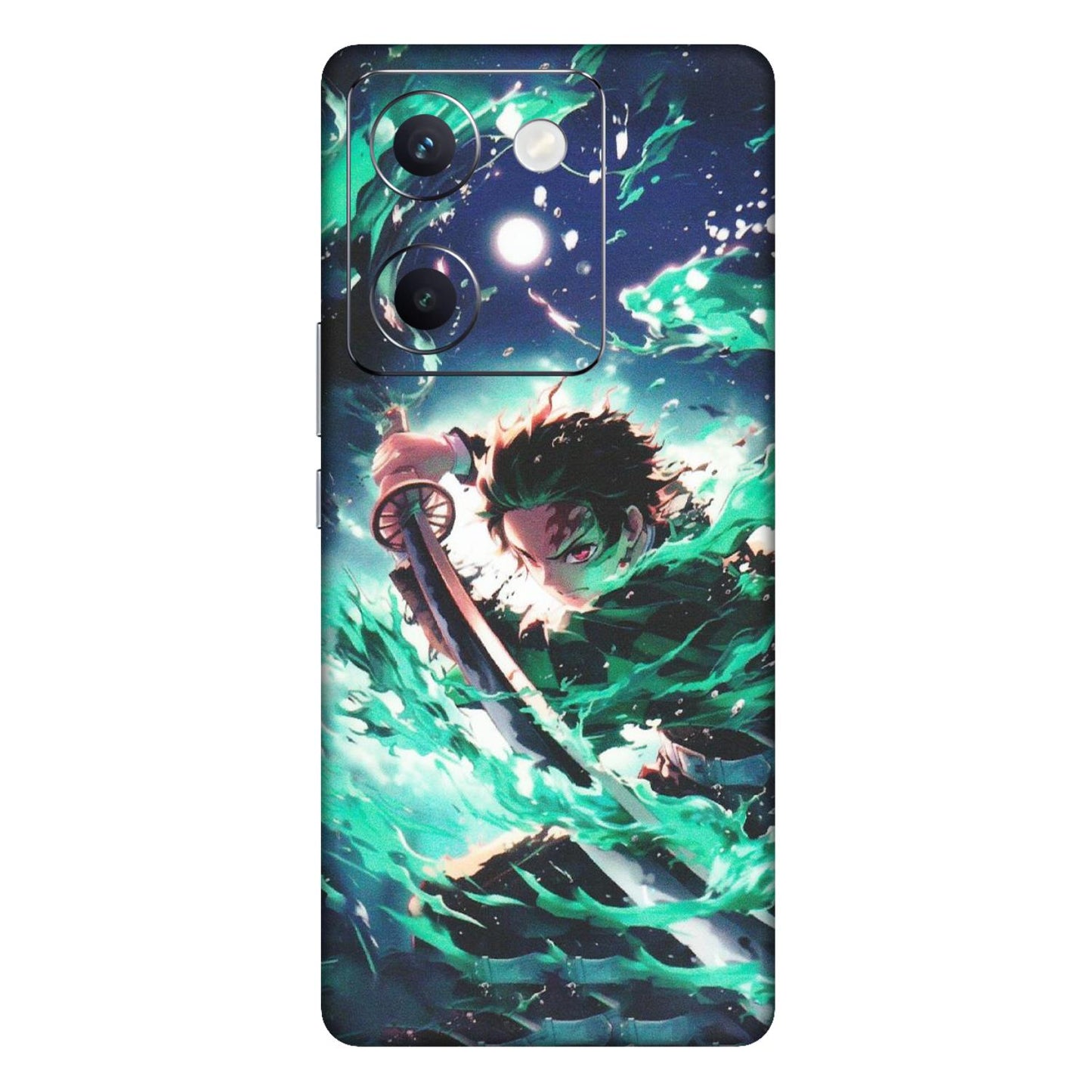 VIVO Y Series Phone Skins (All Models) - Sword Fighter Anime - Matte Finish (M-29) Vivo Y300 Plus (5G)