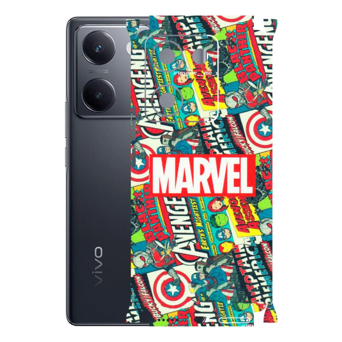 VIVO Y Series Phone Skins (All Models) - Marvel Comic Lover - Matte Finish (M-30) Vivo Y300 Plus (5G)