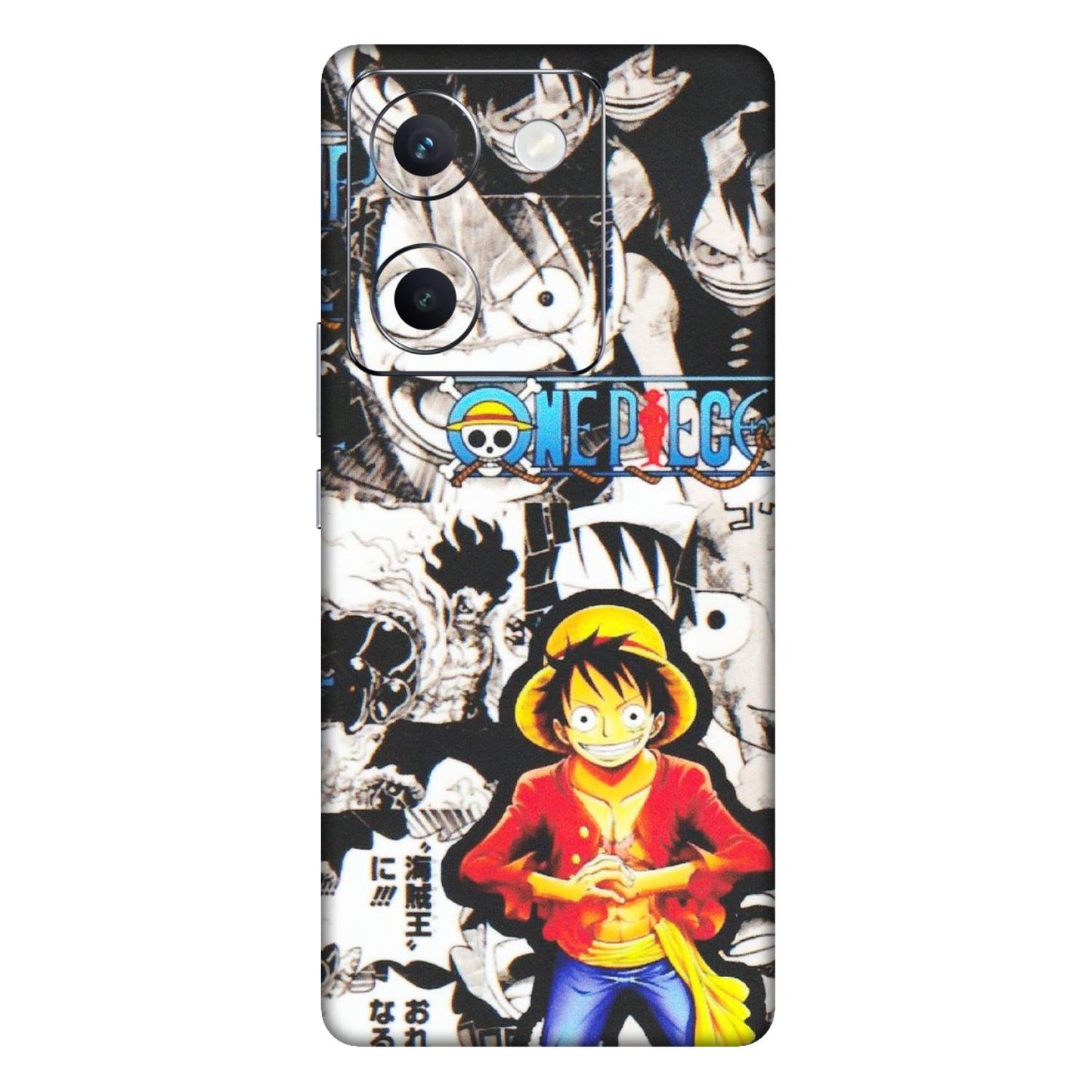 VIVO Y Series Phone Skins (All Models) - One Piece B&W - Matte Finish (M-63) Vivo Y300 Plus (5G)