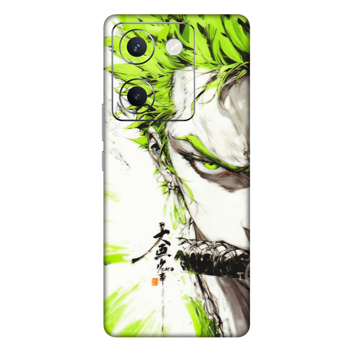 VIVO Y Series Phone Skins (All Models) - Roro Taku Anime - Transparent Finish (T-18) Vivo Y300 Plus (5G)