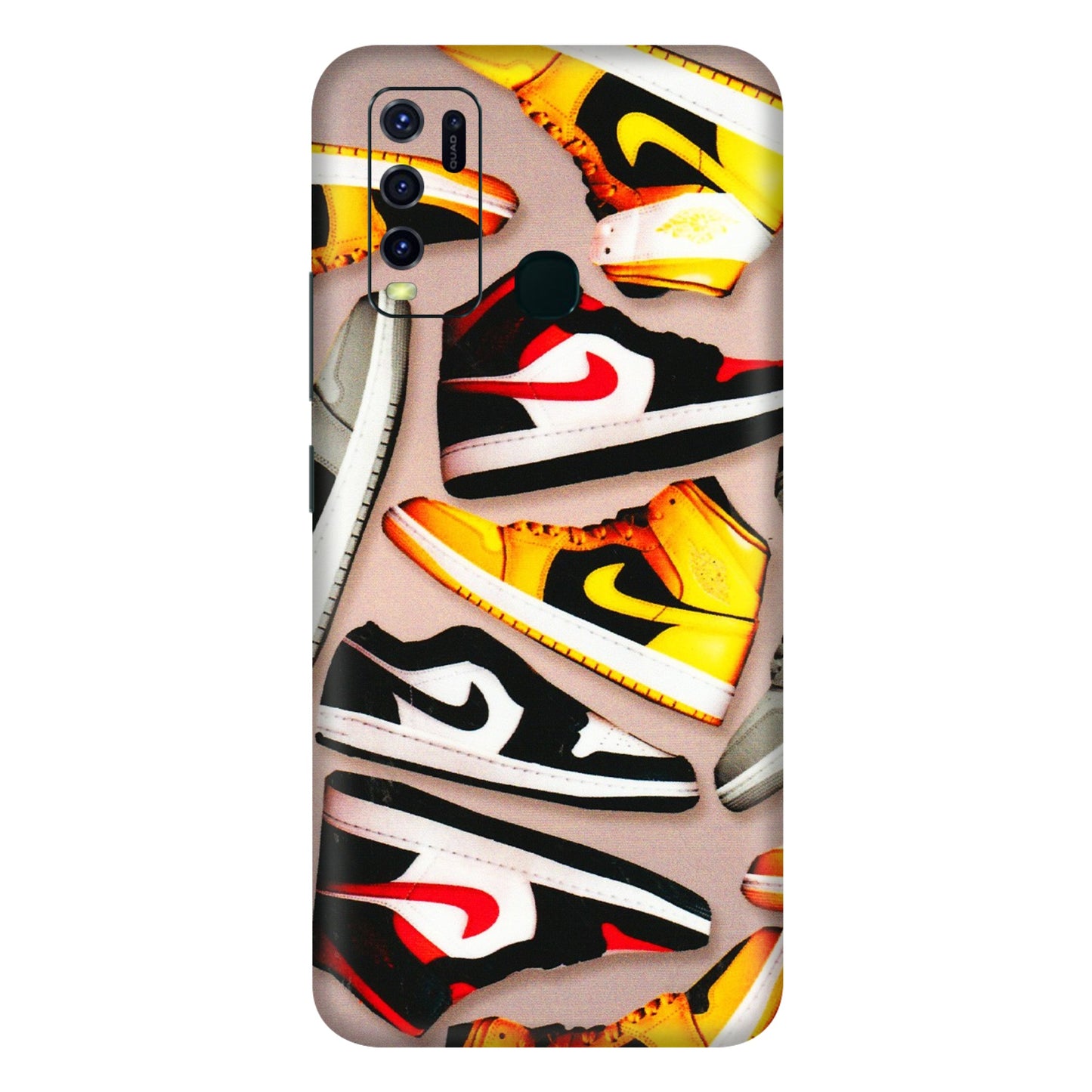 VIVO Y Series Phone Skins (All Models) - Sneaker Lover - 3D Embossed Finish (L-135) Vivo Y30