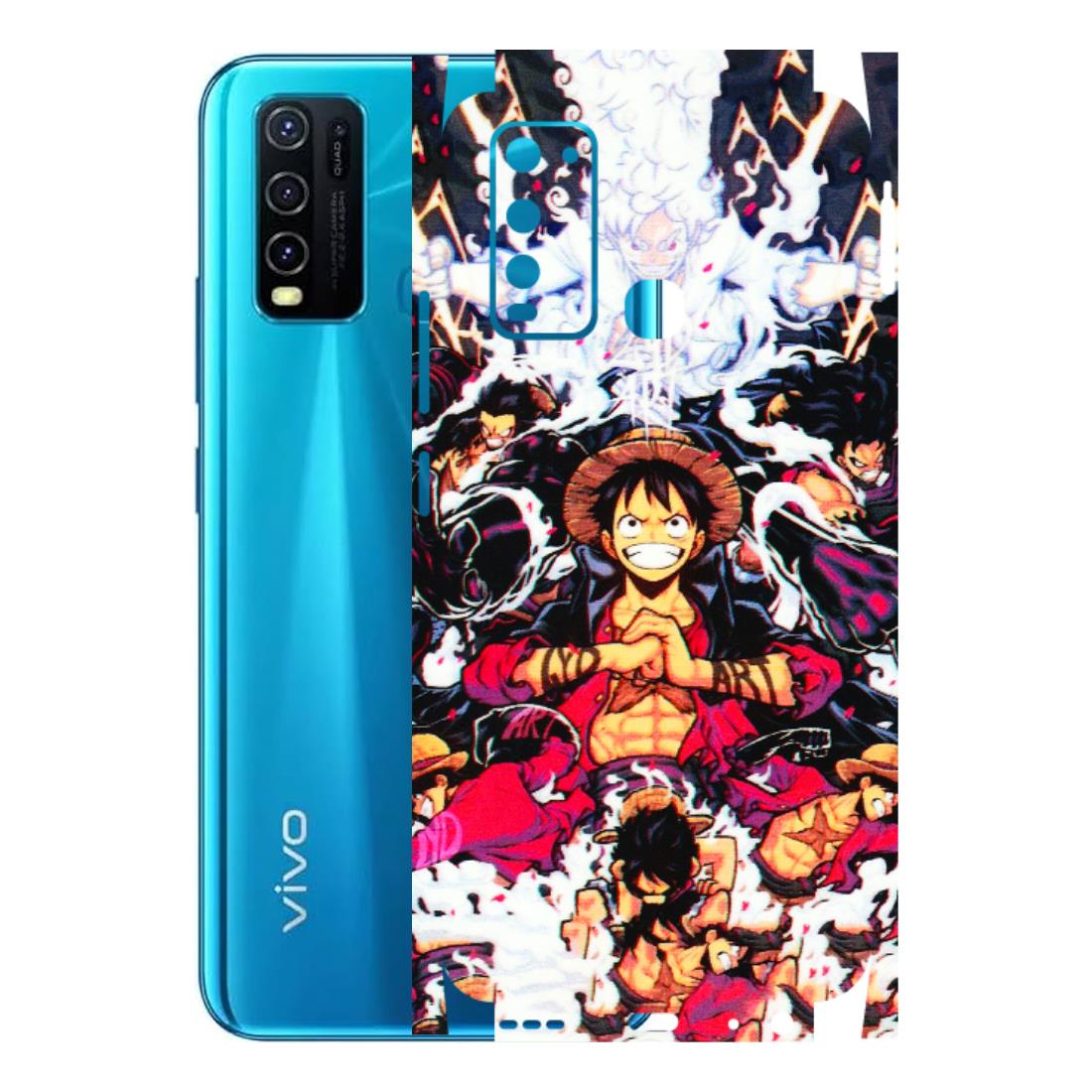 VIVO Y Series Phone Skins (All Models) - Luffy Anime Character - 3D Embossed Finish (L-203) Vivo Y30