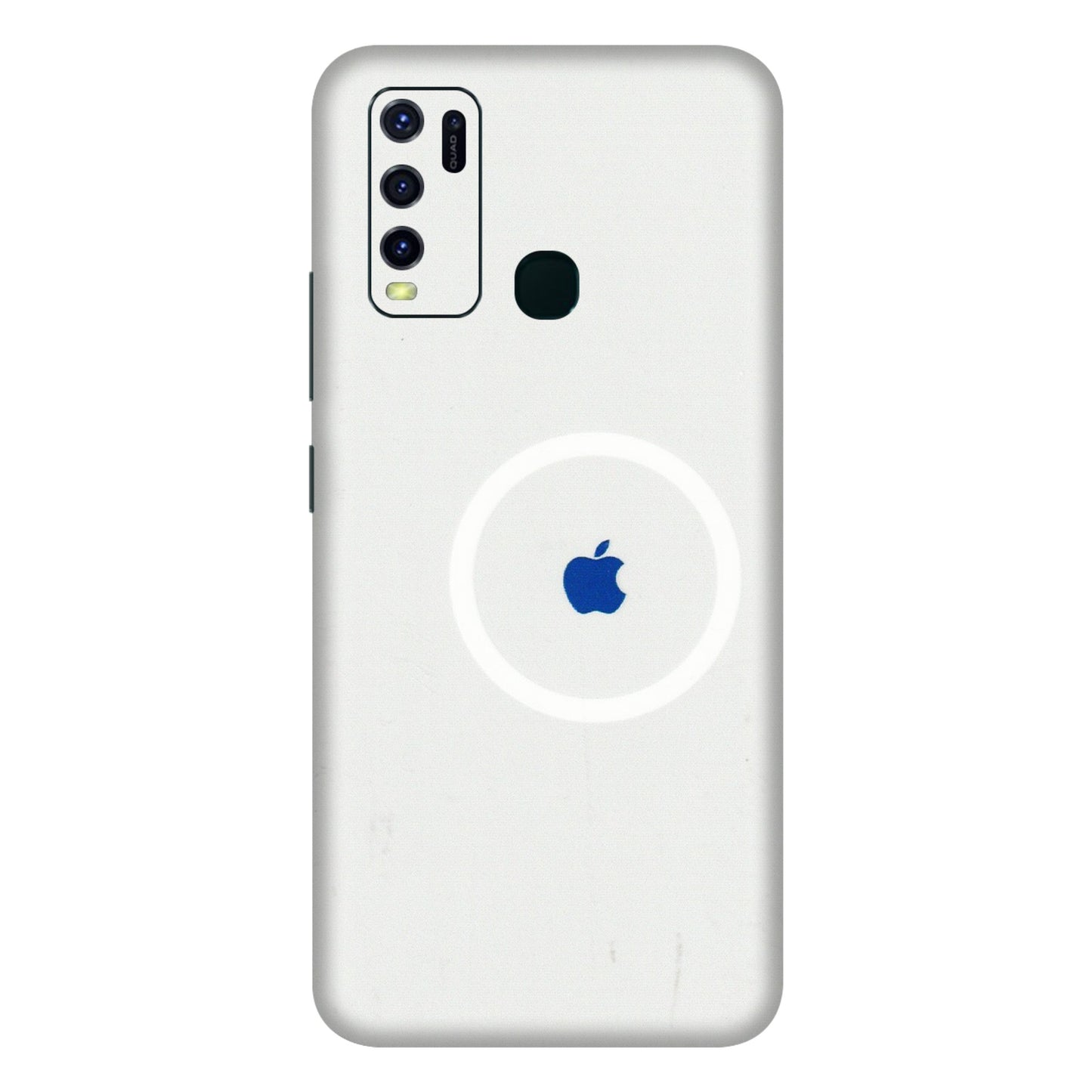 VIVO Y Series Phone Skins (All Models) - iPhone Magsafe Logo - 3D Embossed Finish (L-320) Vivo Y30
