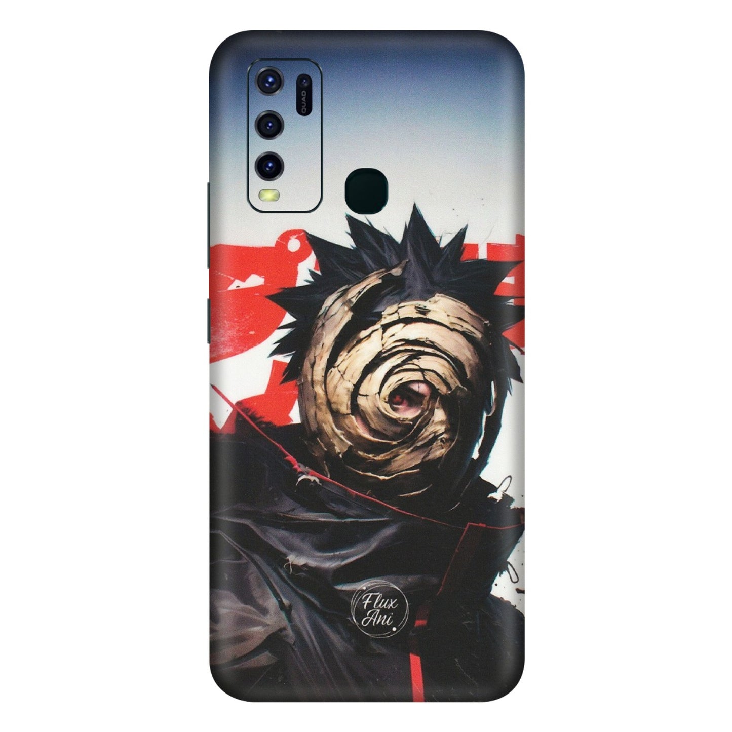 VIVO Y Series Phone Skins (All Models) - Obito Uchiha Cool Anime - Matte Finish (M-134) Vivo Y30