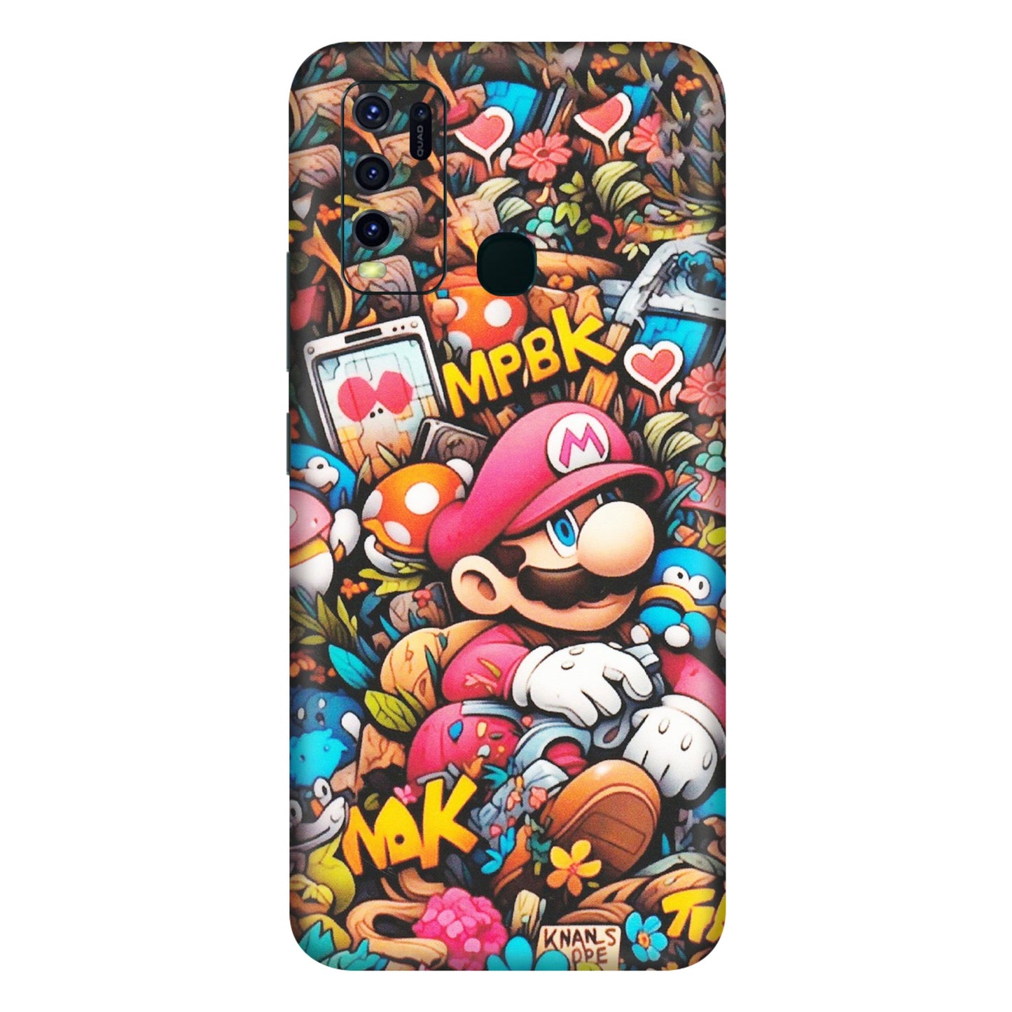 VIVO Y Series Phone Skins (All Models) - Super Mario Bros Artistic - Matte Finish (M-173) Vivo Y30
