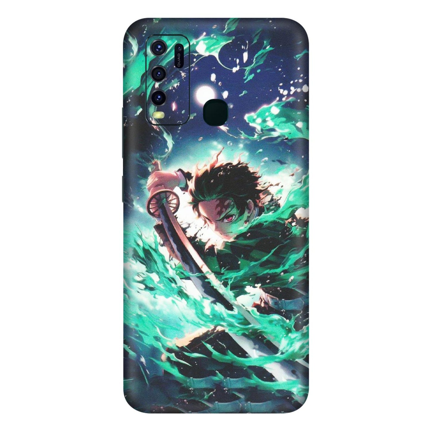 VIVO Y Series Phone Skins (All Models) - Sword Fighter Anime - Matte Finish (M-29) Vivo Y30
