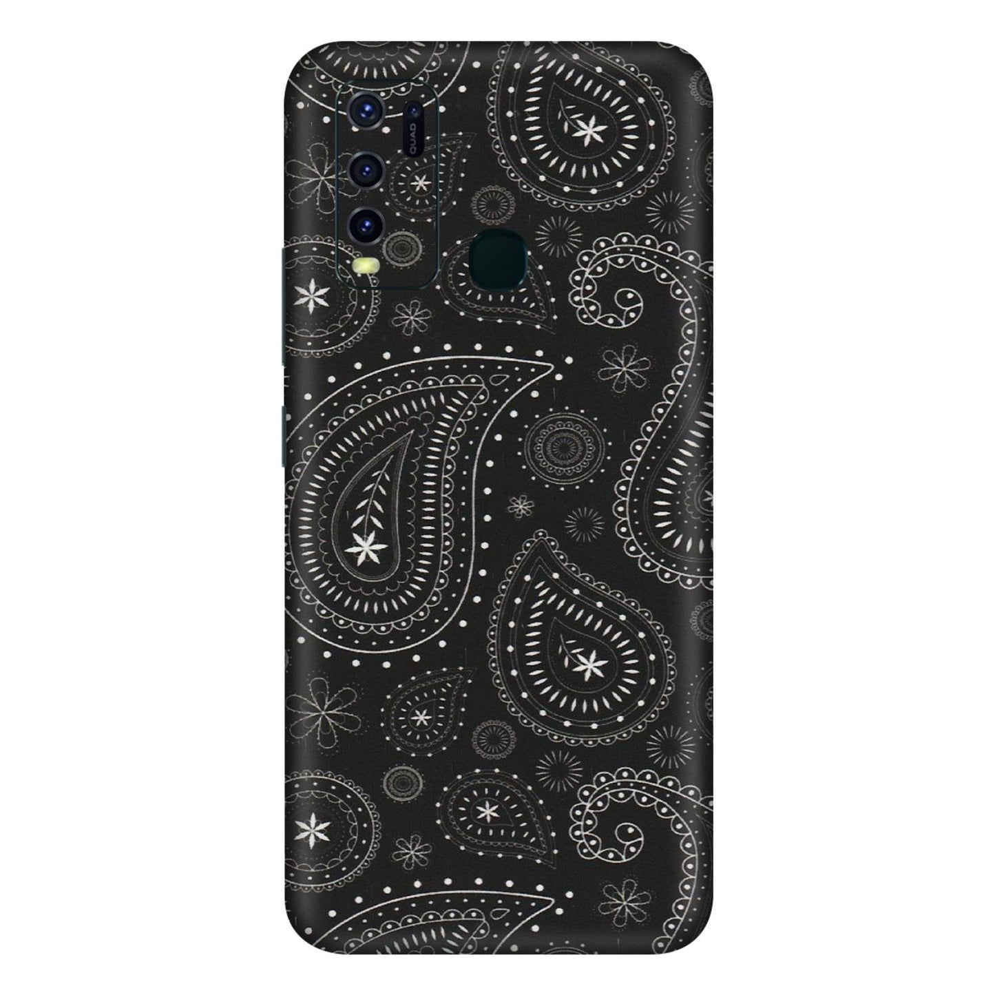 VIVO Y Series Phone Skins (All Models) - Black Sober Kerry - Matte Finish (M-37) Vivo Y30