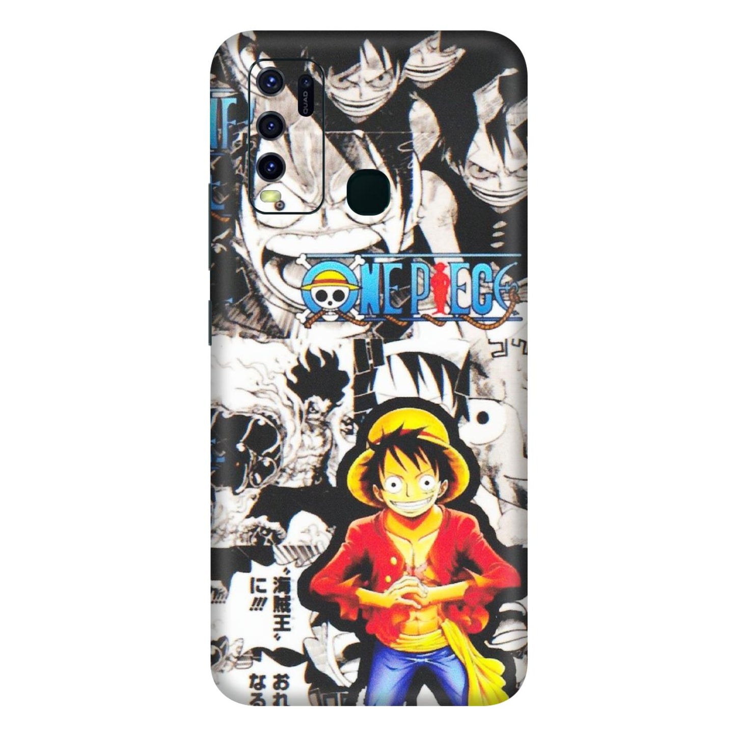VIVO Y Series Phone Skins (All Models) - One Piece B&W - Matte Finish (M-63) Vivo Y30
