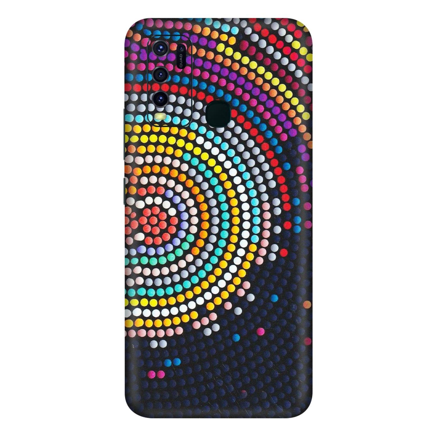 VIVO Y Series Phone Skins (All Models) - Rainbow Dot Mandala - Matte Finish (M-97) Vivo Y30