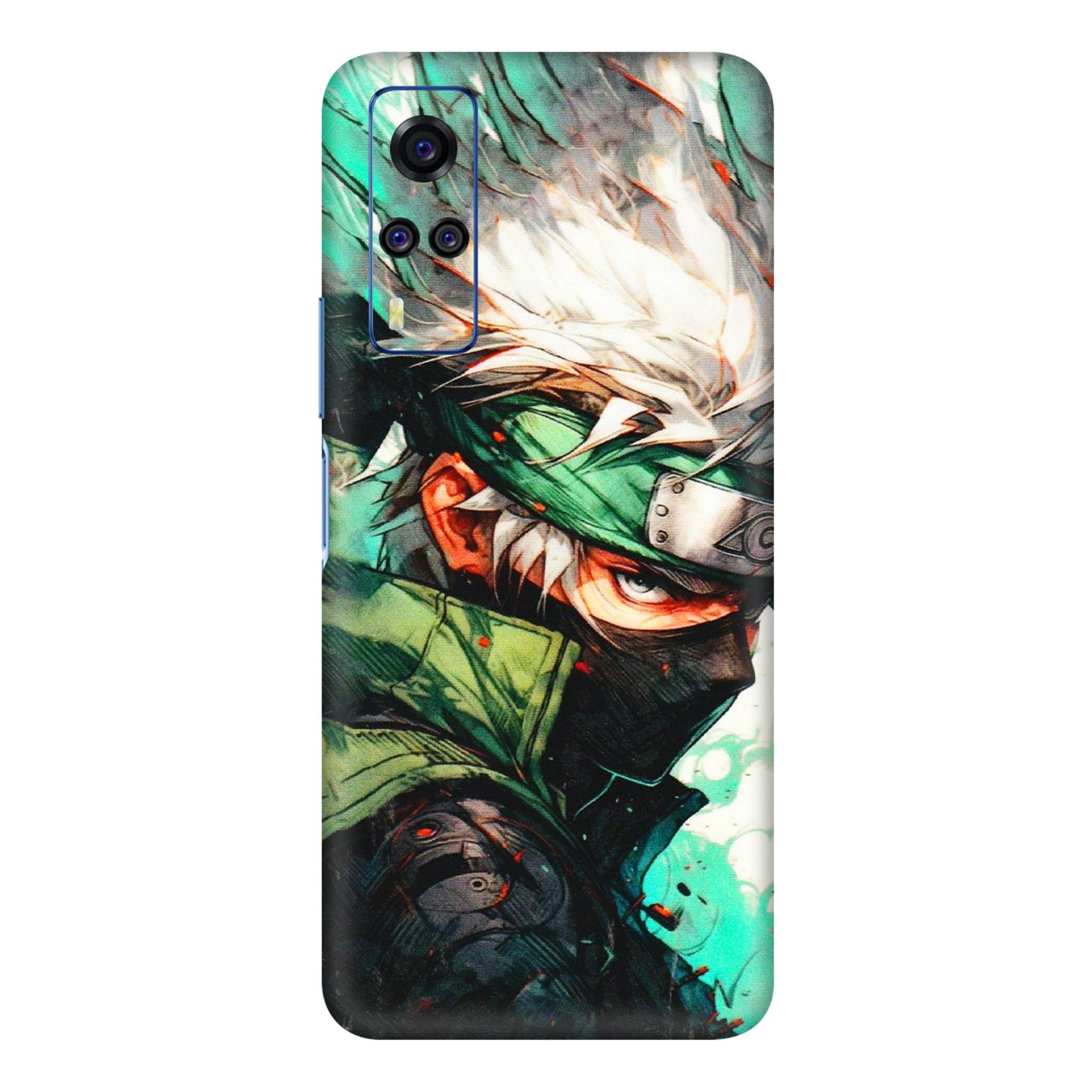 VIVO Y Series Phone Skins (All Models) - Kakashi Side Profile - 3D Embossed Finish (L-249) Vivo Y31