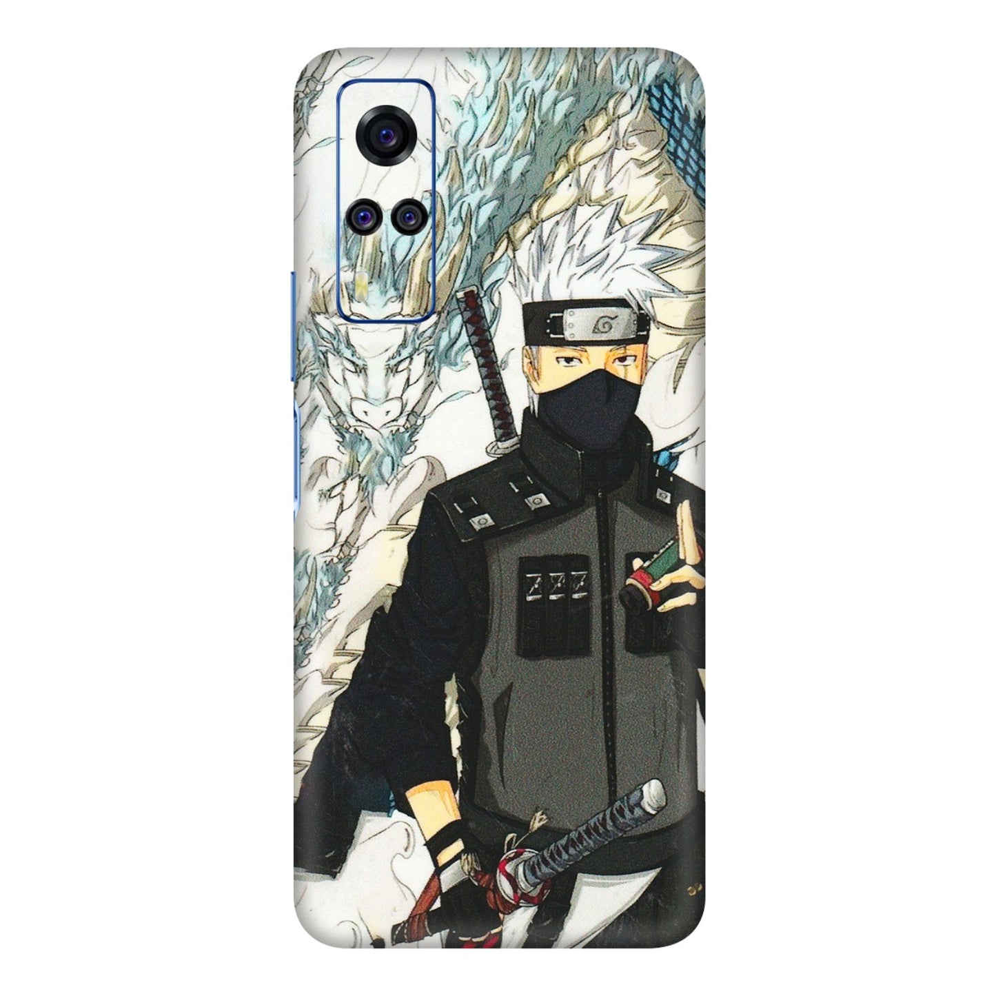 VIVO Y Series Phone Skins (All Models) - Kakashi Hatake Naruto Anime - 3D Embossed Finish (L-46) Vivo Y31