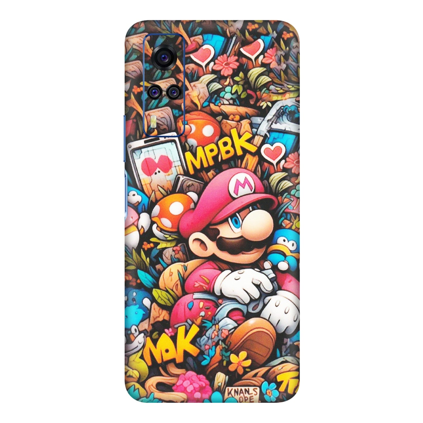 VIVO Y Series Phone Skins (All Models) - Super Mario Bros Artistic - Matte Finish (M-173) Vivo Y31