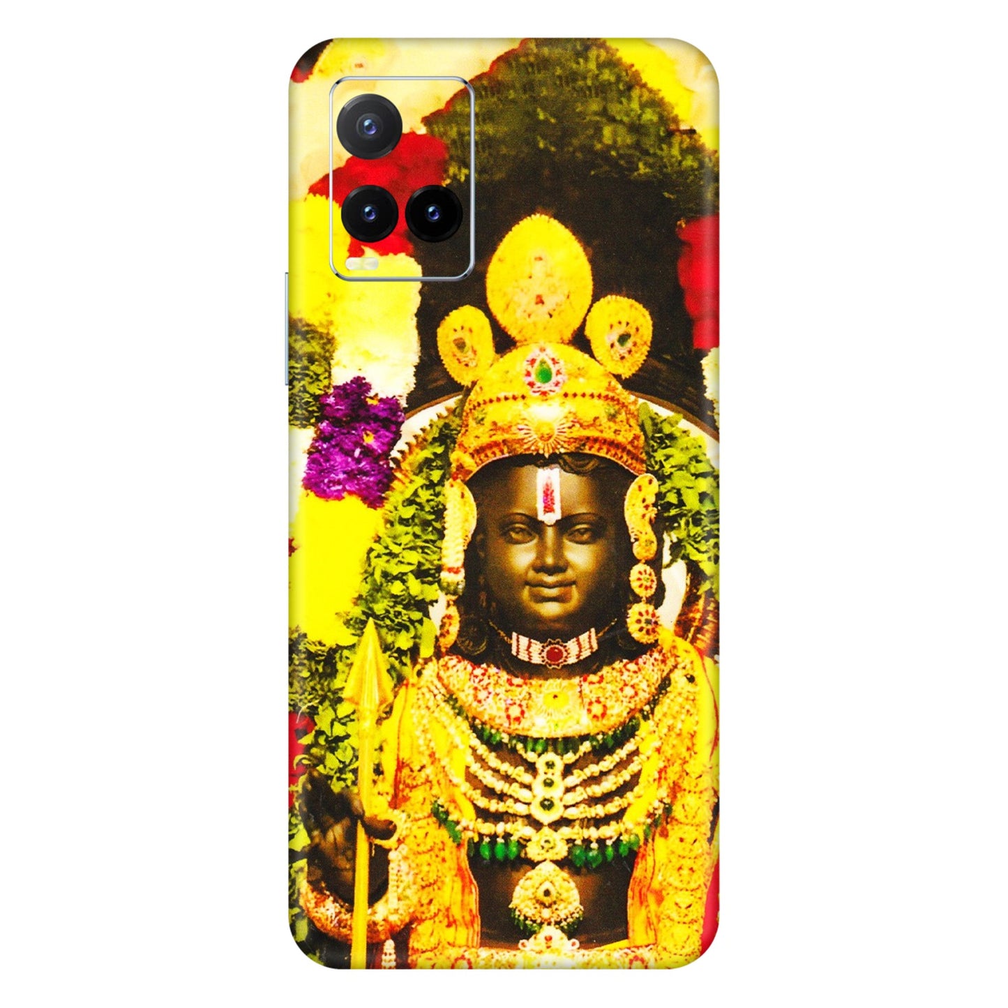 VIVO Y Series Phone Skins (All Models) - Ram Lalla Ayodhya - 3D Embossed Finish (L-103) Vivo Y33T