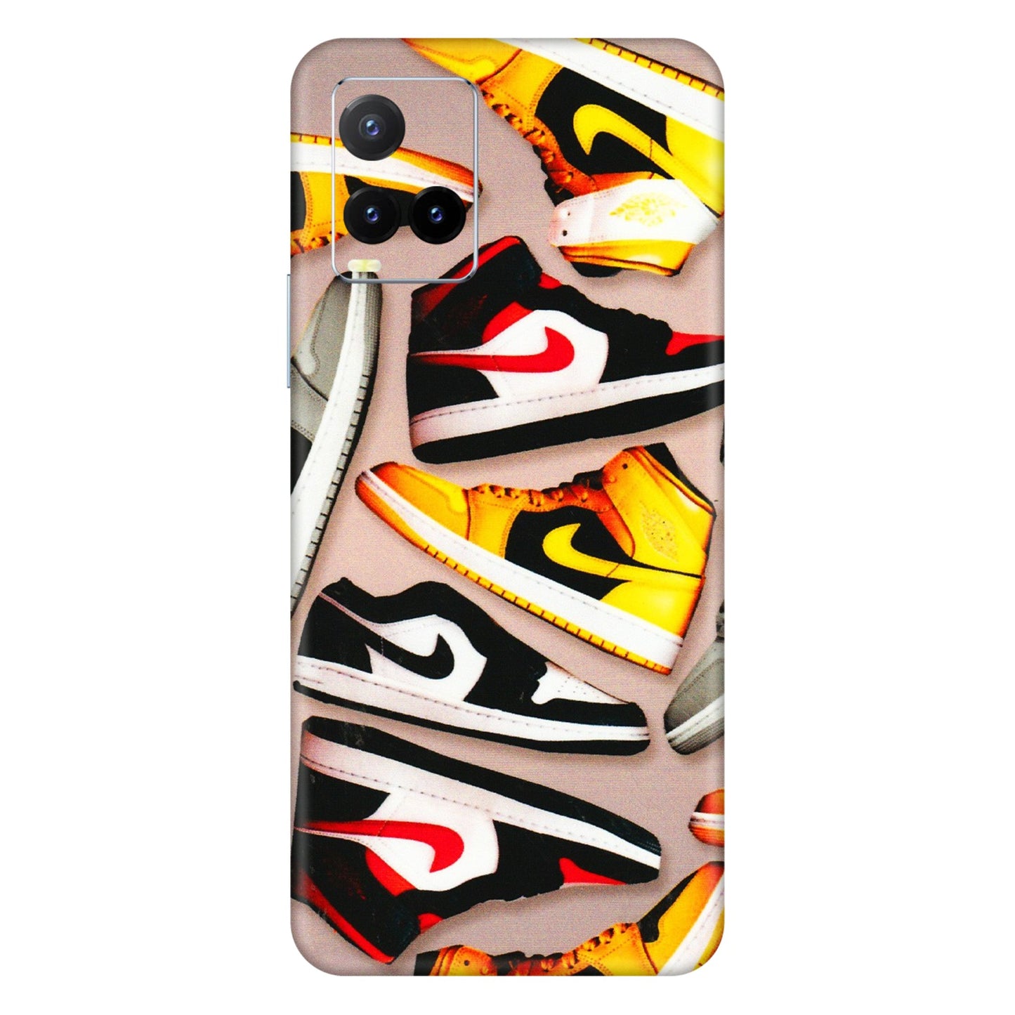 VIVO Y Series Phone Skins (All Models) - Sneaker Lover - 3D Embossed Finish (L-135) Vivo Y33T