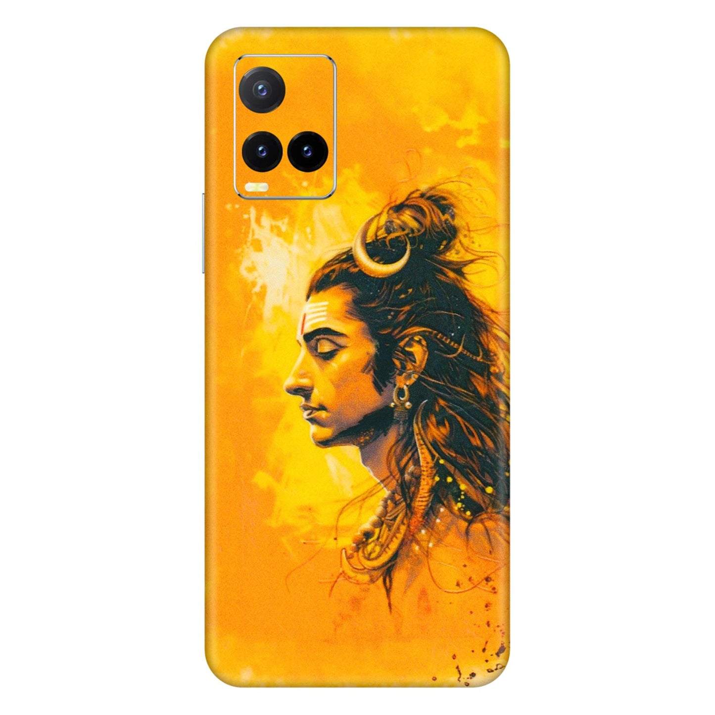 VIVO Y Series Phone Skins (All Models) - Shiv Shakti - 3D Embossed Finish (L-14) Vivo Y33T