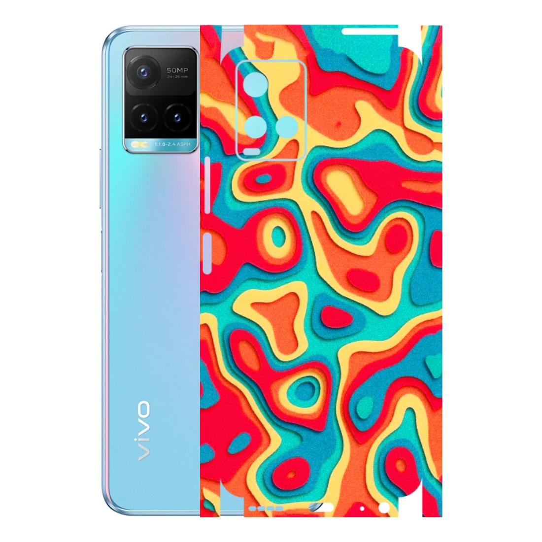 VIVO Y Series Phone Skins (All Models) - Abstract Swirl - 3D Embossed Finish (L-150) Vivo Y33T