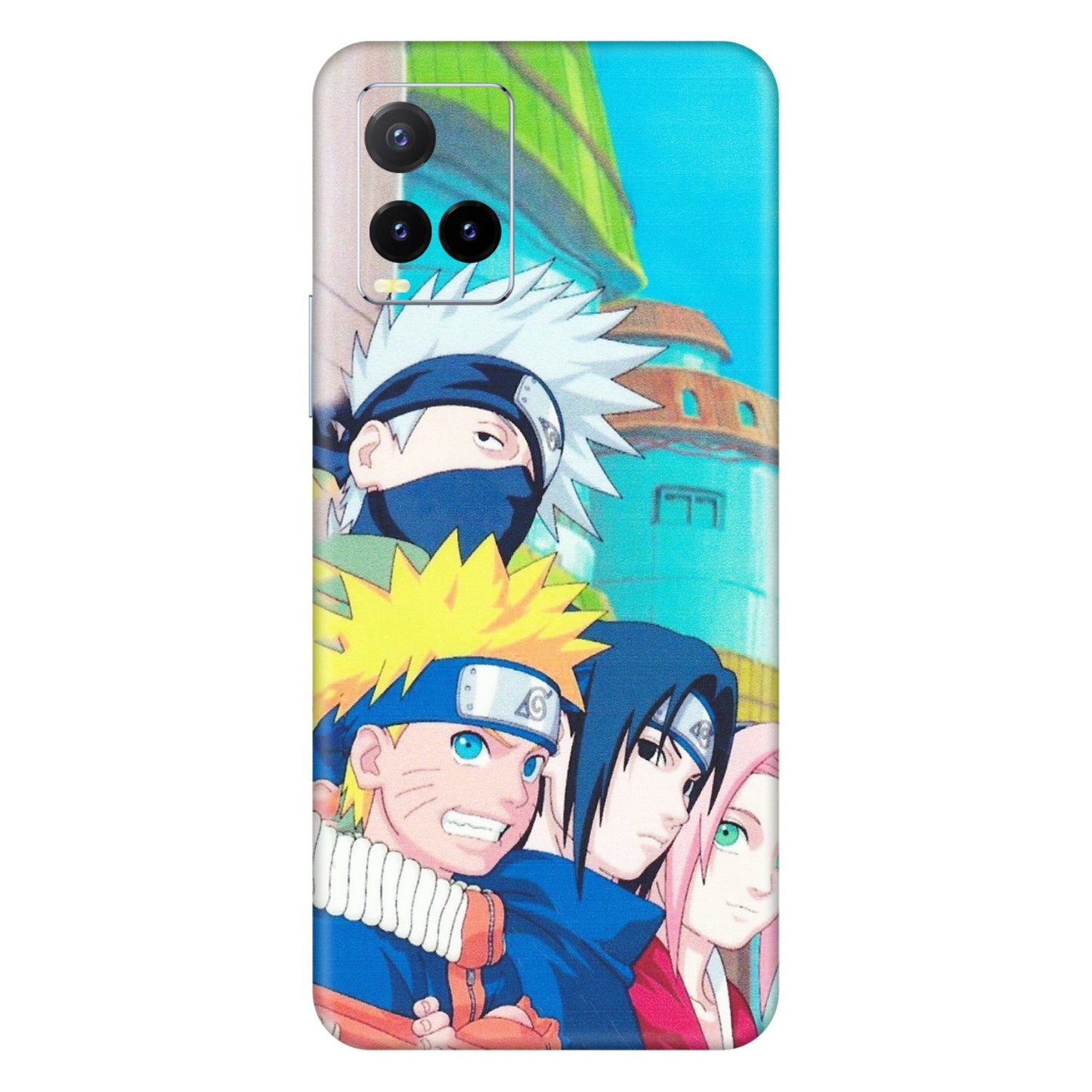 VIVO Y Series Phone Skins (All Models) - Team Minato And Kakashi - Matte Finish (M-101) Vivo Y33T