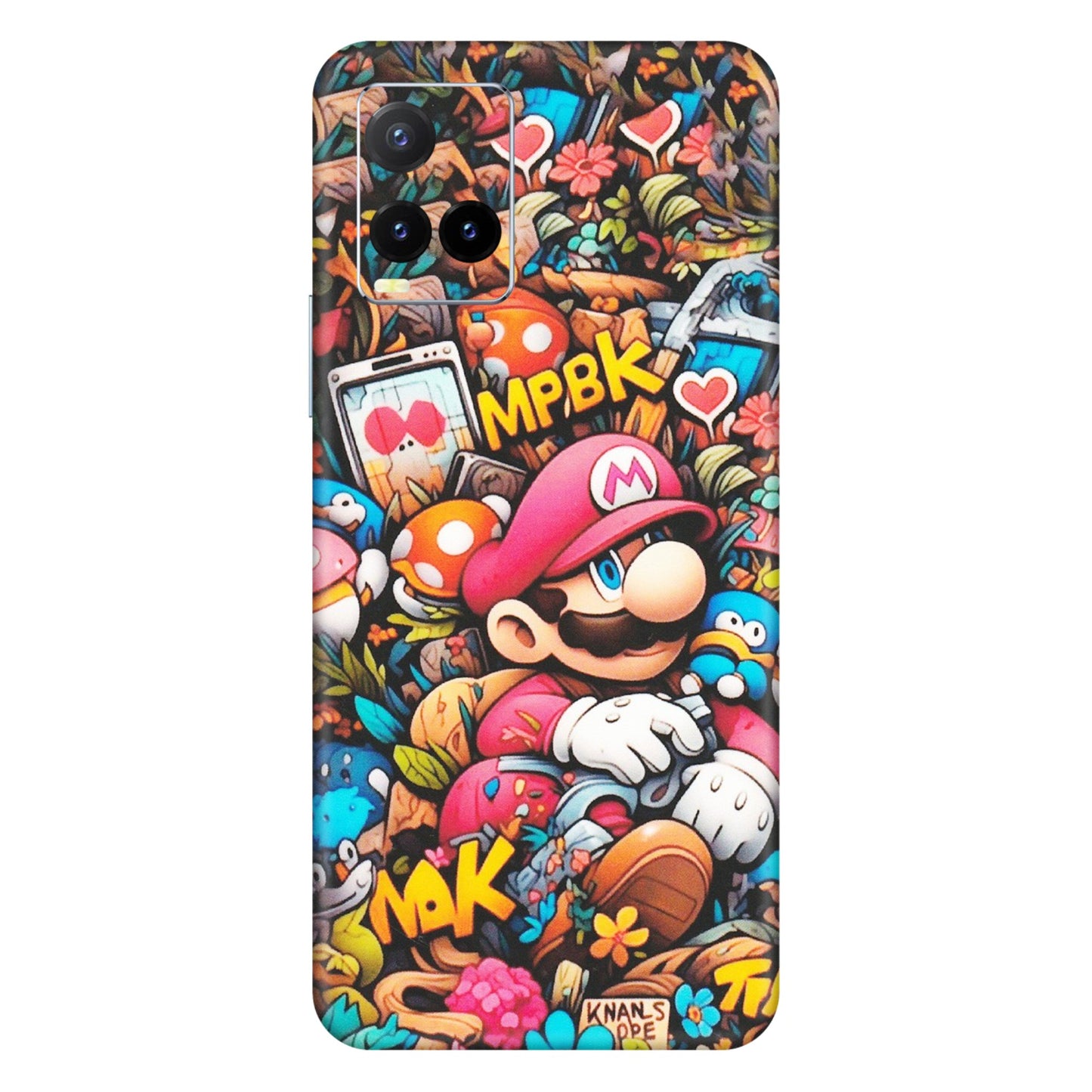 VIVO Y Series Phone Skins (All Models) - Super Mario Bros Artistic - Matte Finish (M-173) Vivo Y33T