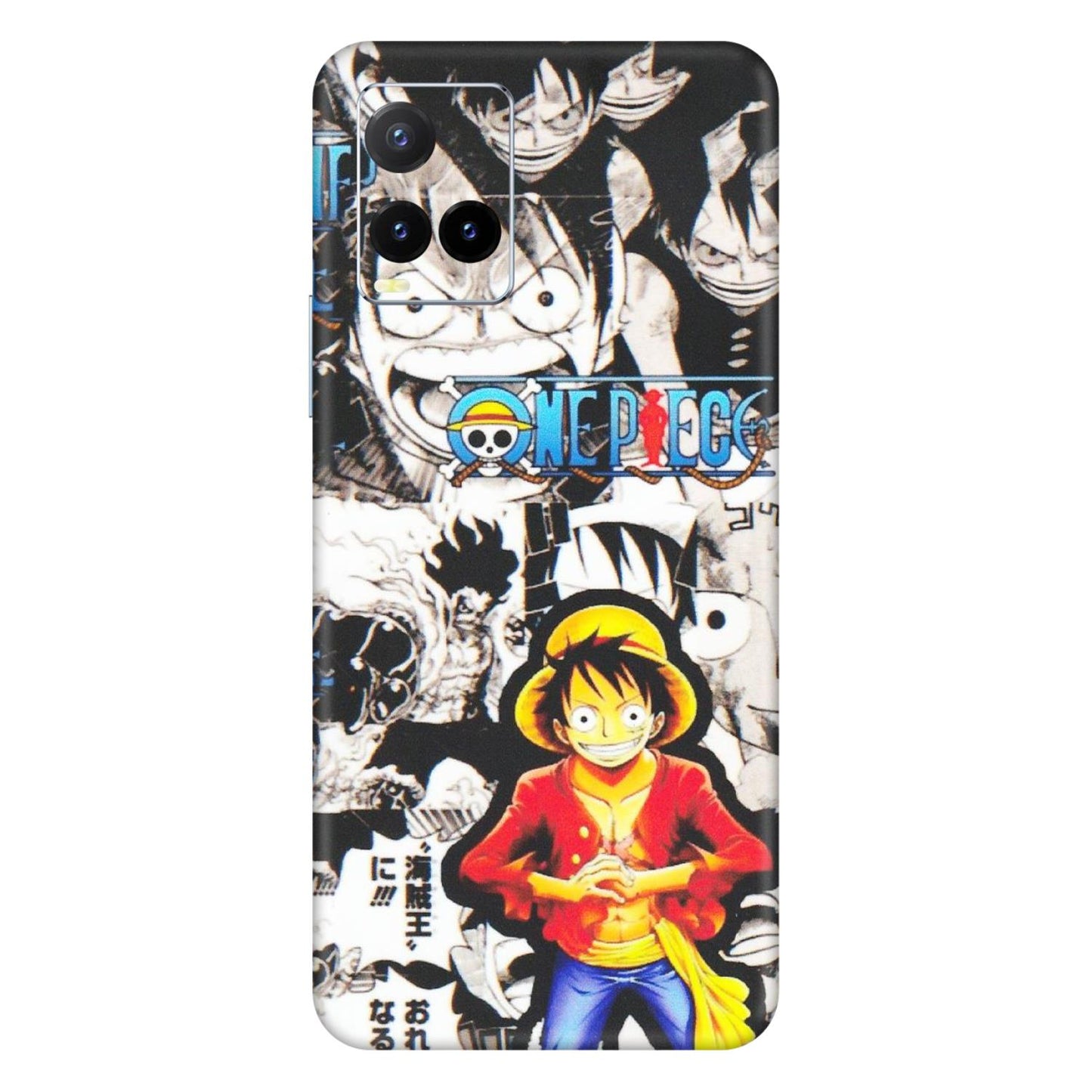 VIVO Y Series Phone Skins (All Models) - One Piece B&W - Matte Finish (M-63) Vivo Y33T