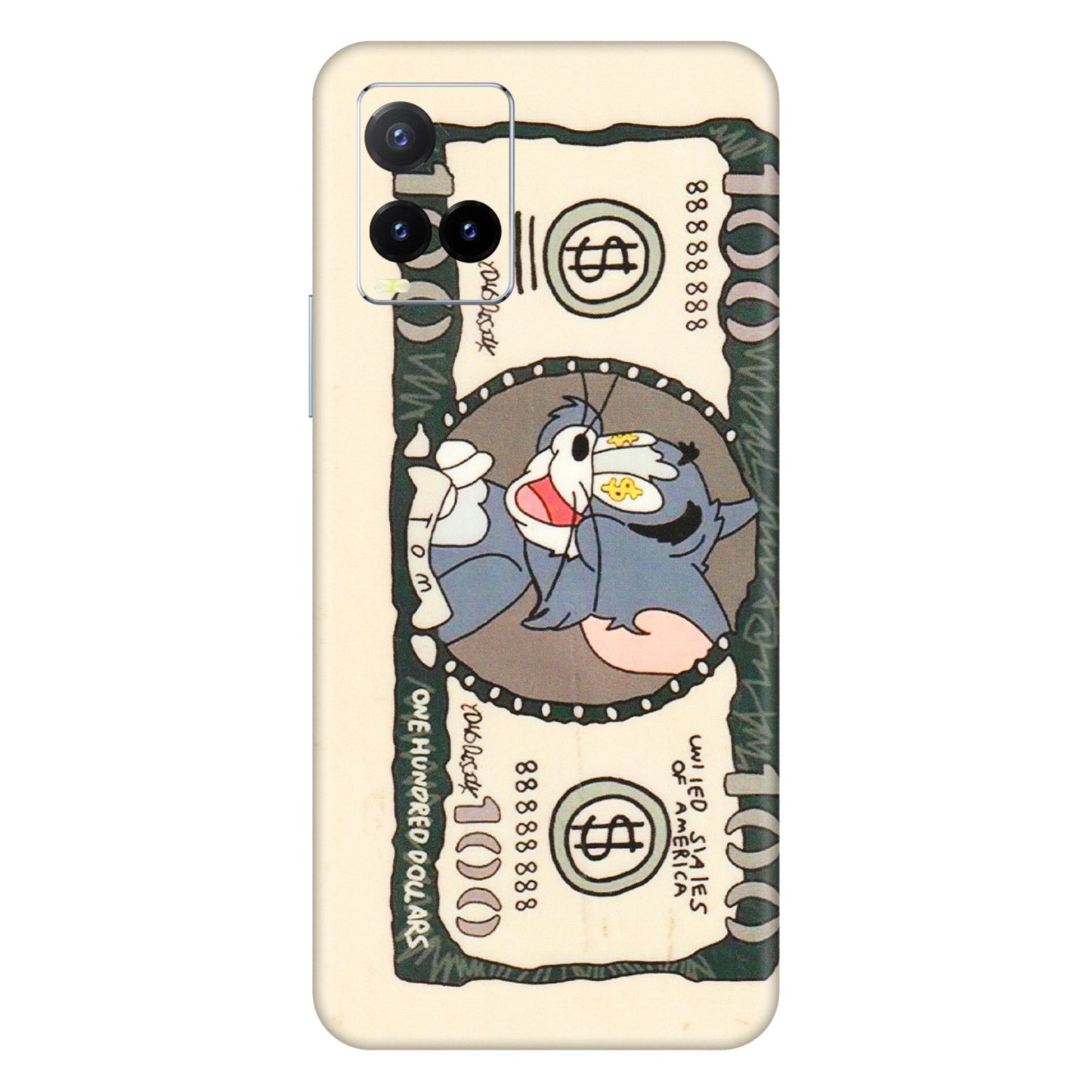 VIVO Y Series Phone Skins (All Models) - One Hundred Dollar Tom - Transparent Finish (T-16) Vivo Y33T